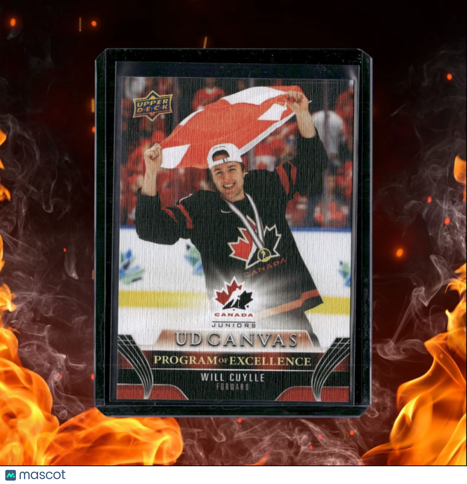 2023-24 Upper Deck Will Cuylle UD Canvas Program of Excellence Canvas Rookie