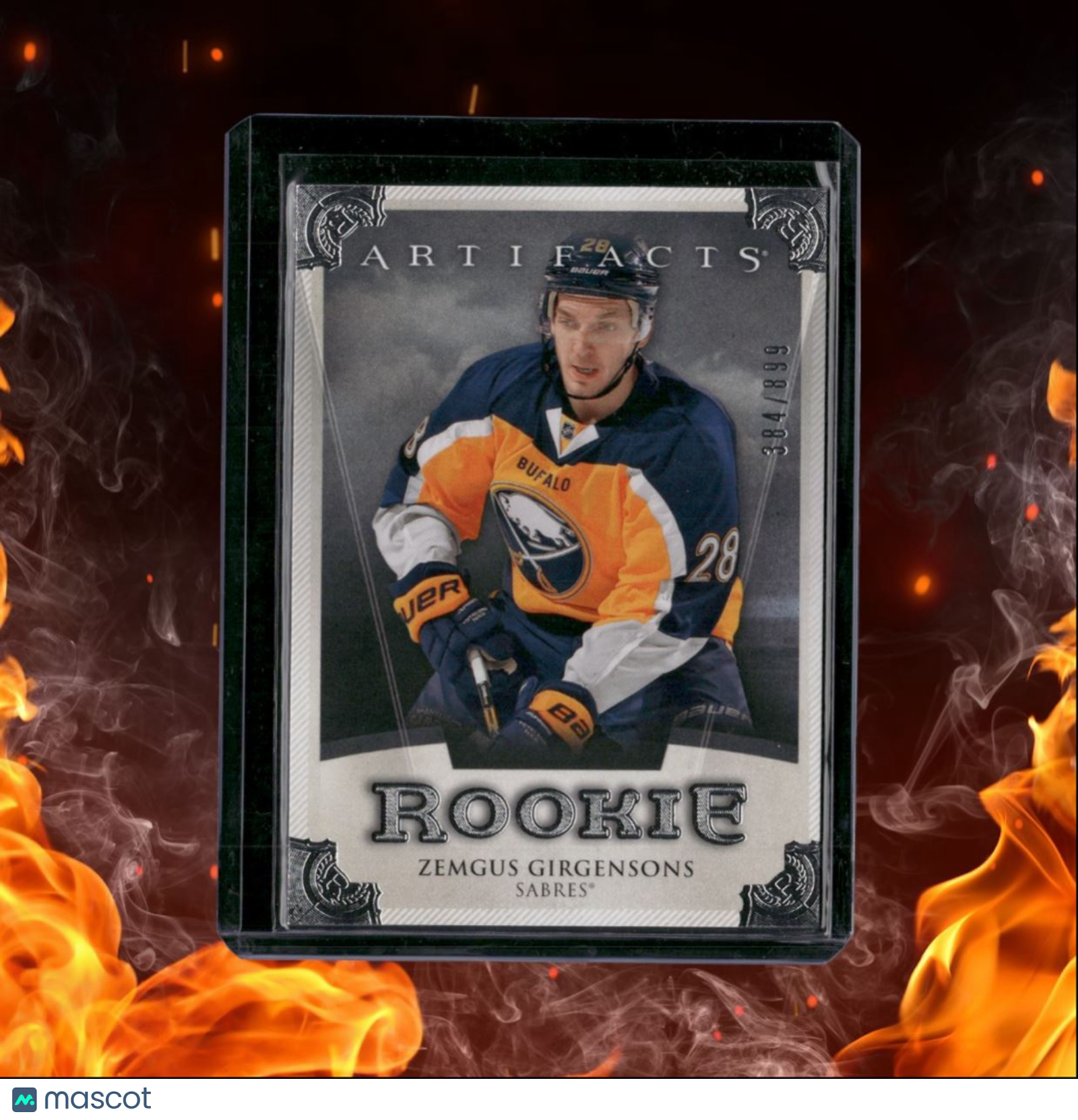 2013-14 Upper Deck Artifacts Zemgus Girgensons Rookie 384/899 #RED203