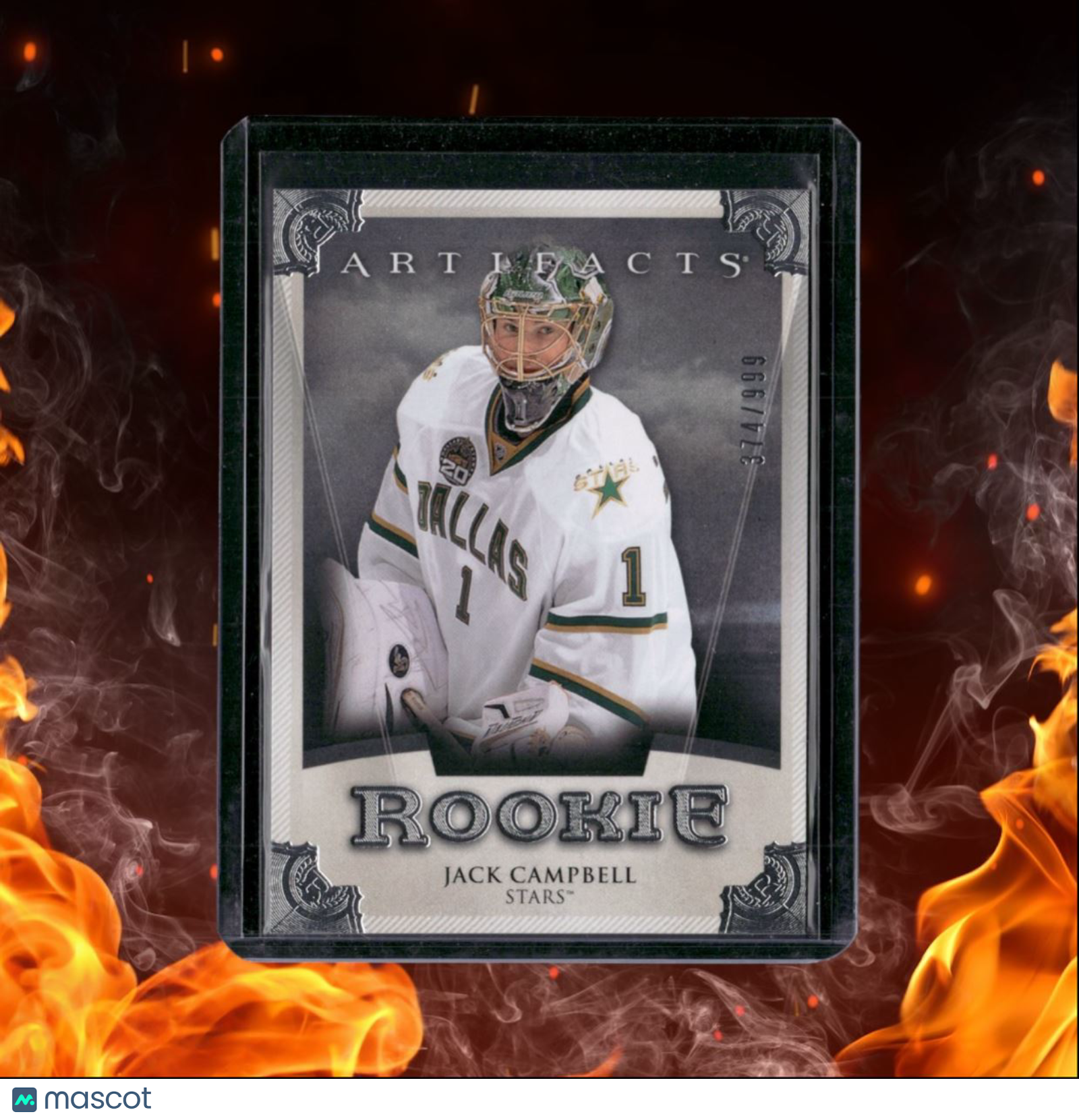 2013-14 Upper Deck Artifacts Jack Campbell Rookie 374/999 #167