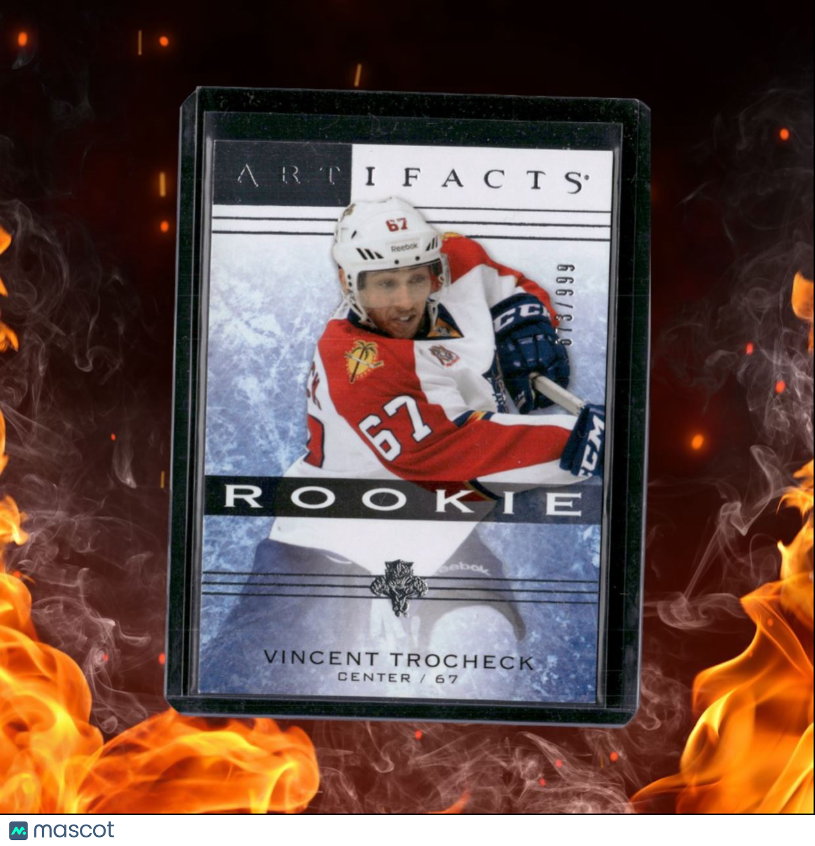 2014-15 Upper Deck Artifacts Vincent Trocheck Rookie 673/999 #150
