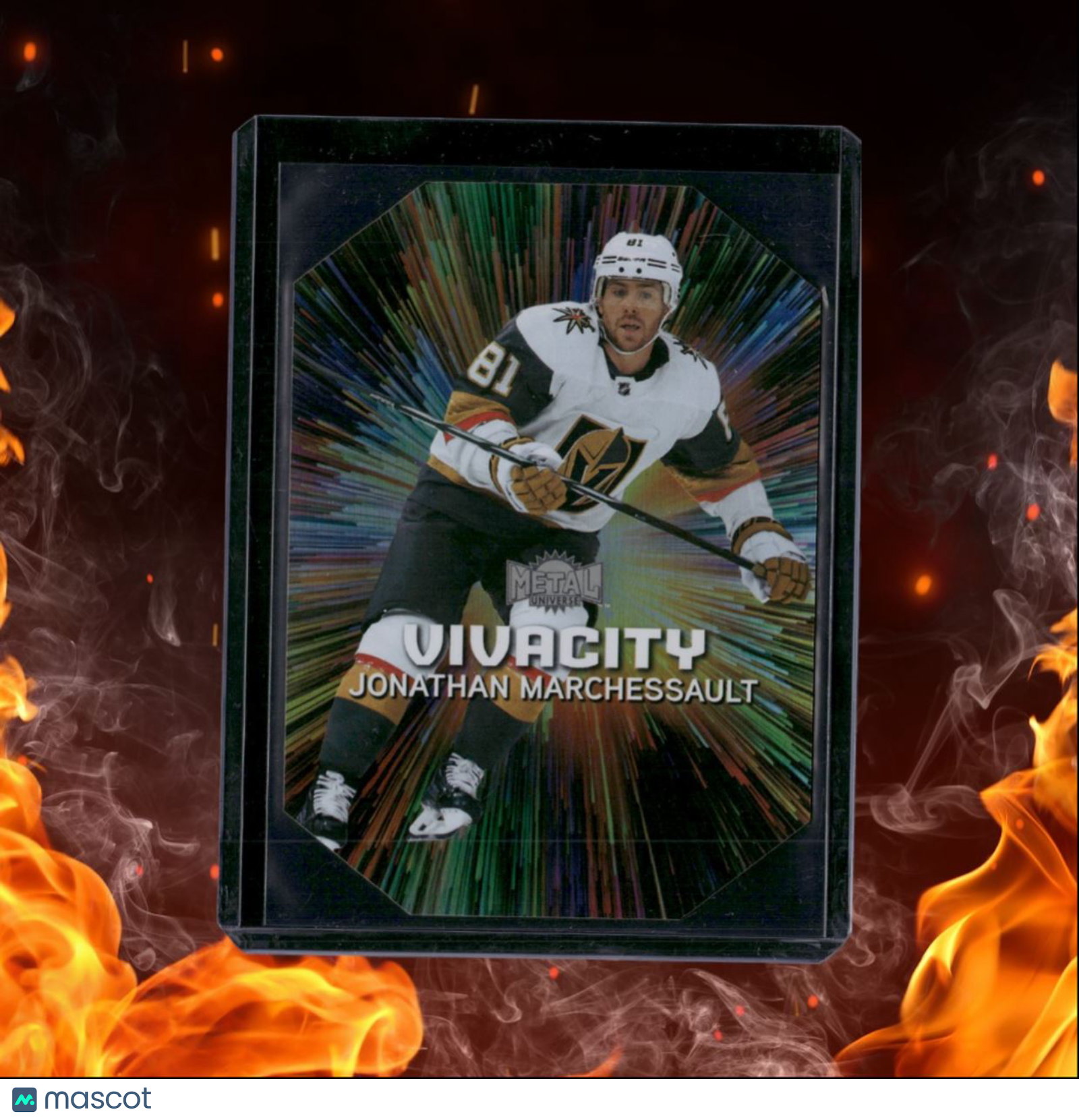 2023-24 Skybox Metal Universe Jonathan Marchessault Vivacity SSP #11VC