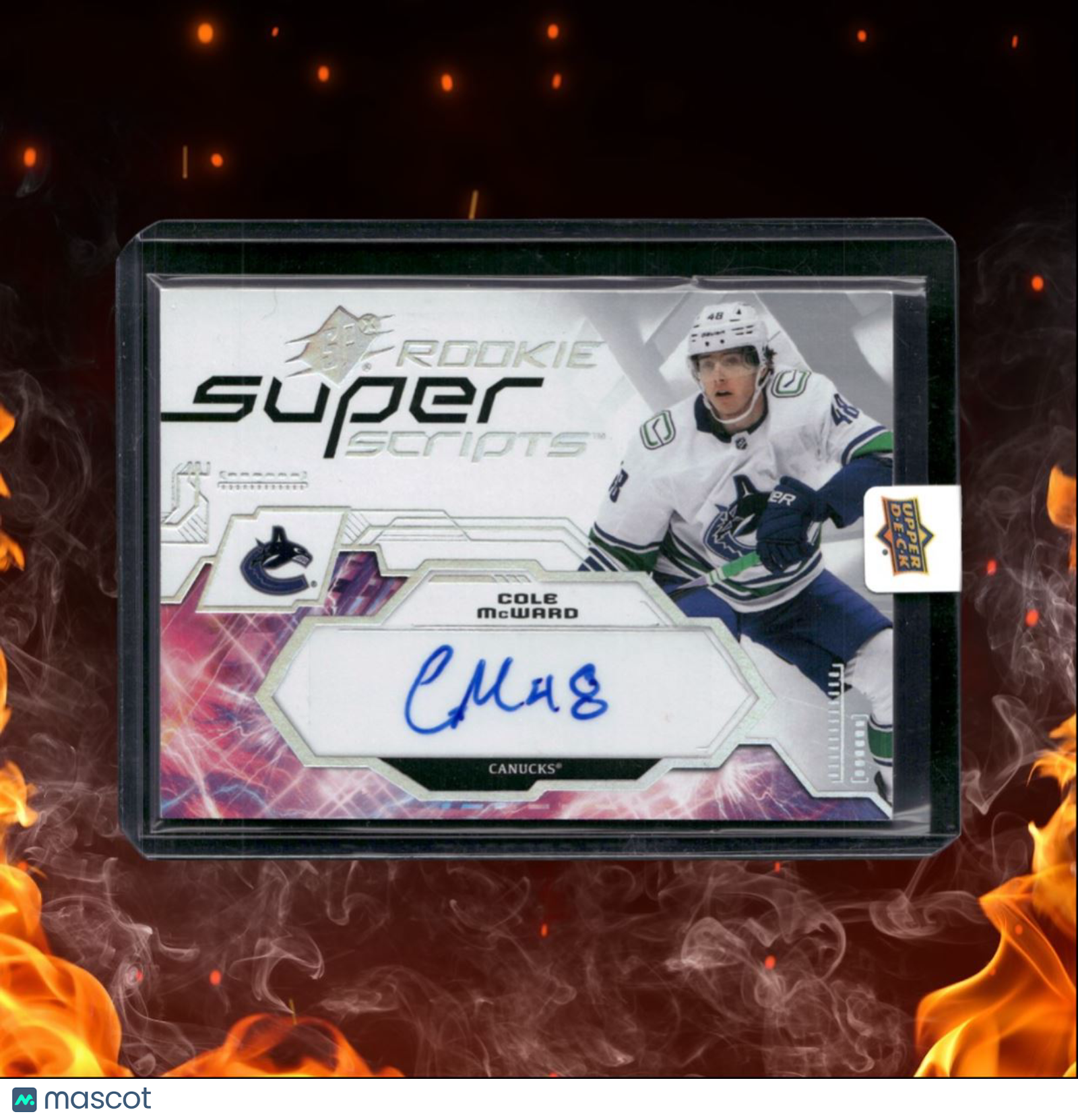 2023-24 Upper Deck SPx Cole McWard Super Scripts Rookie #SSR-CM