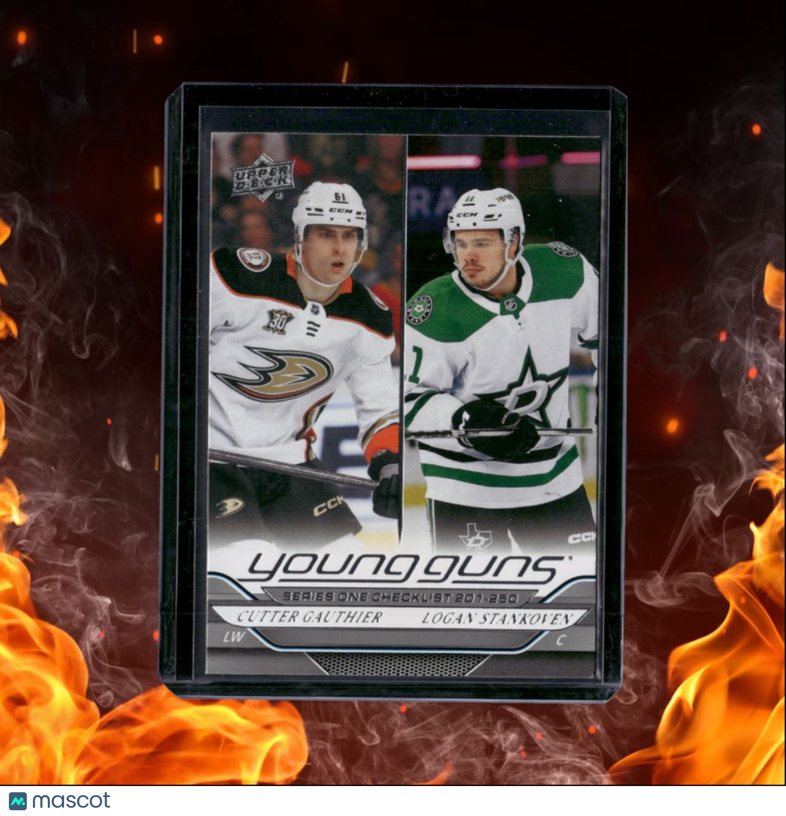 2024-25 Upper Deck Cutter Gauthier / Logan Stankoven Young Guns CL Rookie #250
