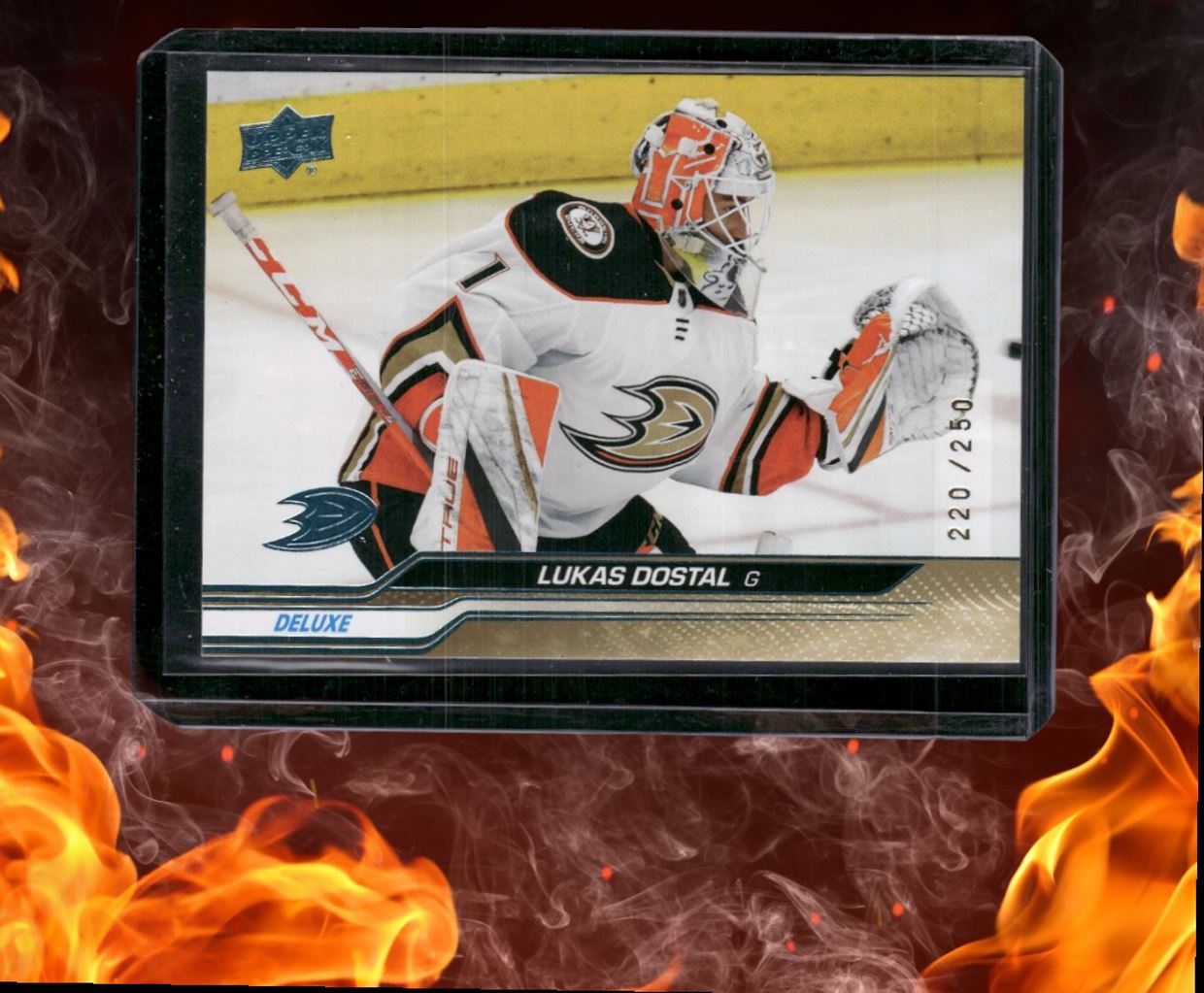 2023-24 Upper Deck Lukas Dostal Deluxe 220/250 #5