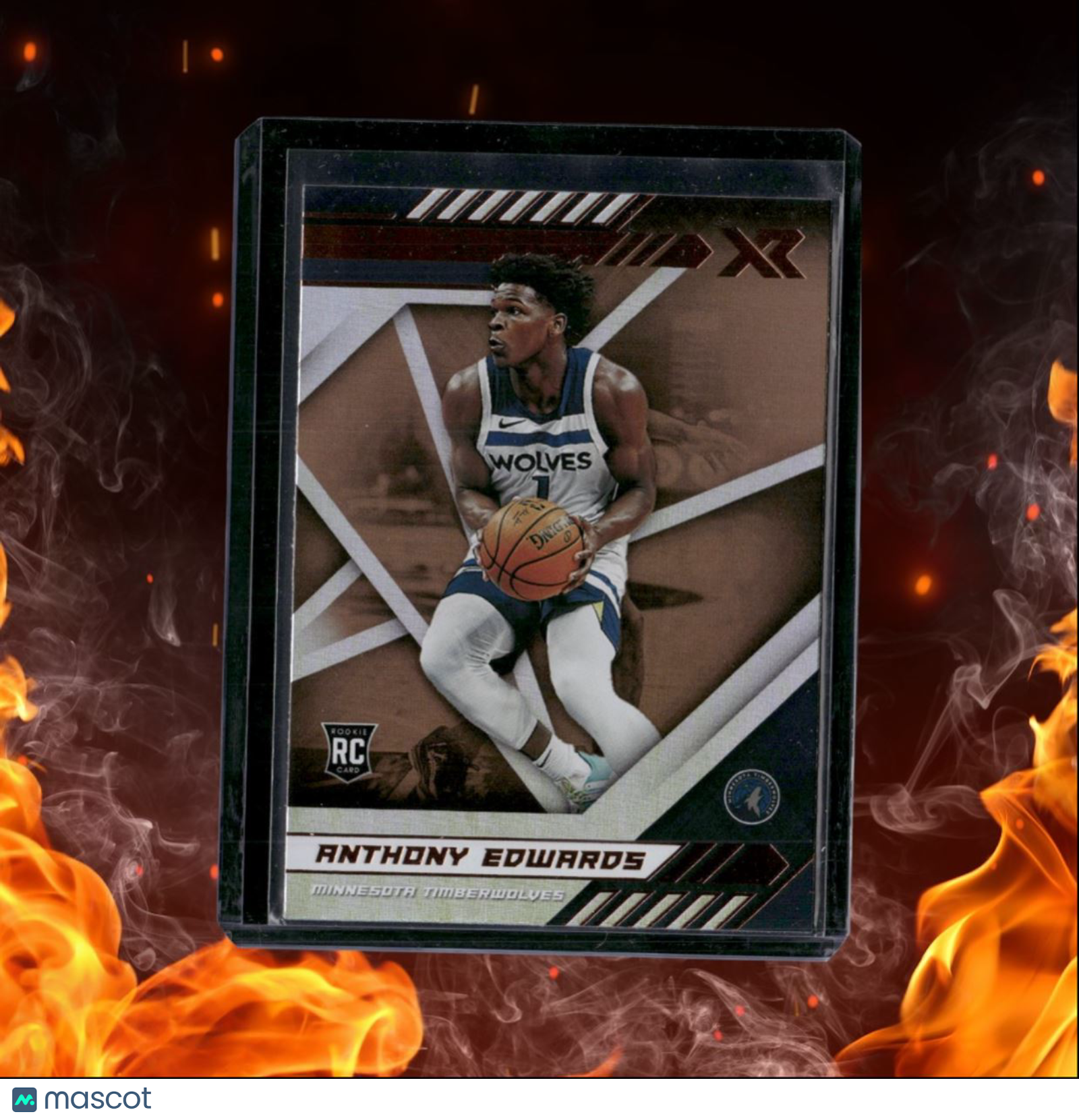 2020-21 Panini Chronicles Anthony Edwards Xr Rookie #295