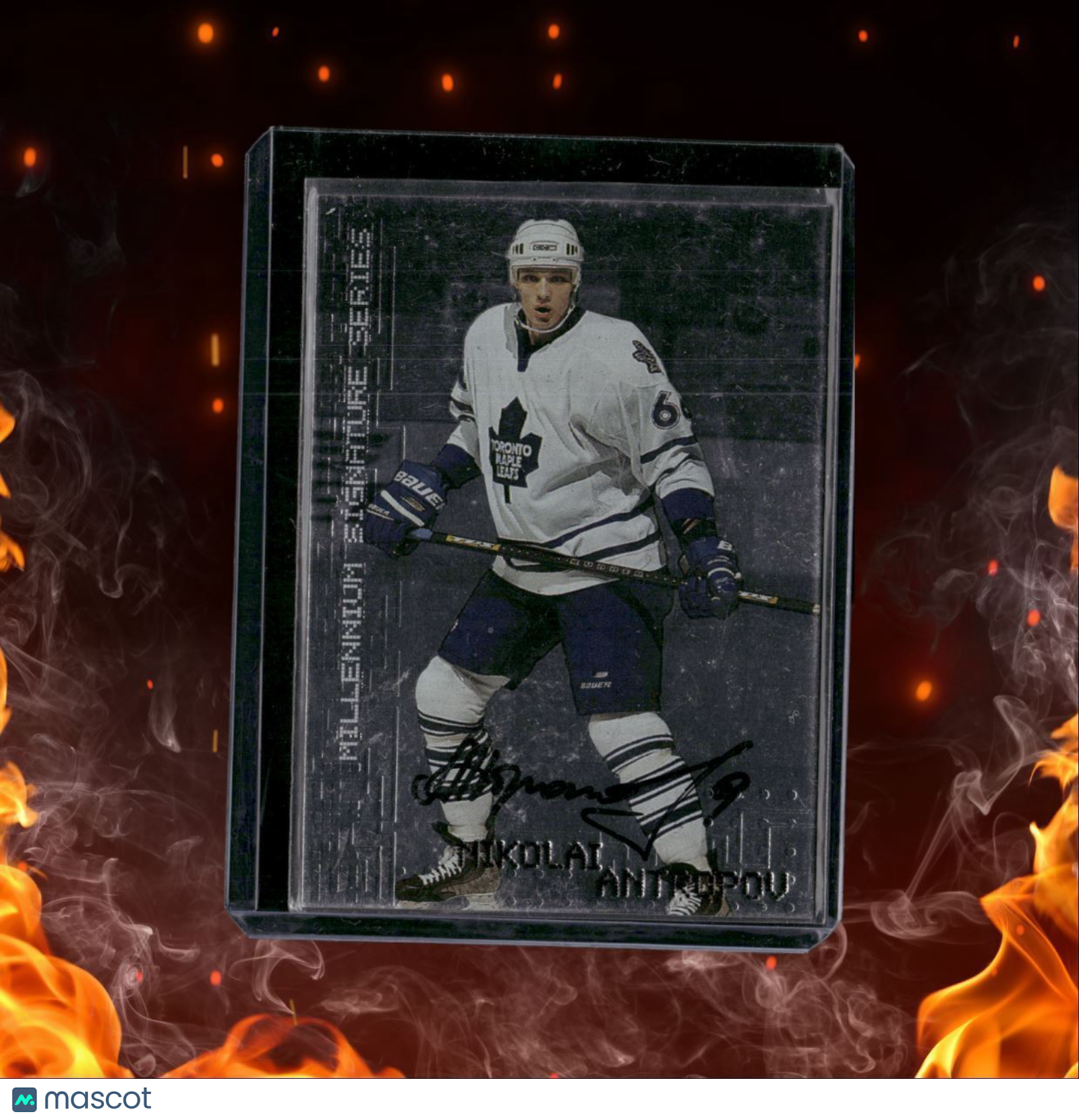 1999-00 In The Game Nikolai Antropov Auto #224