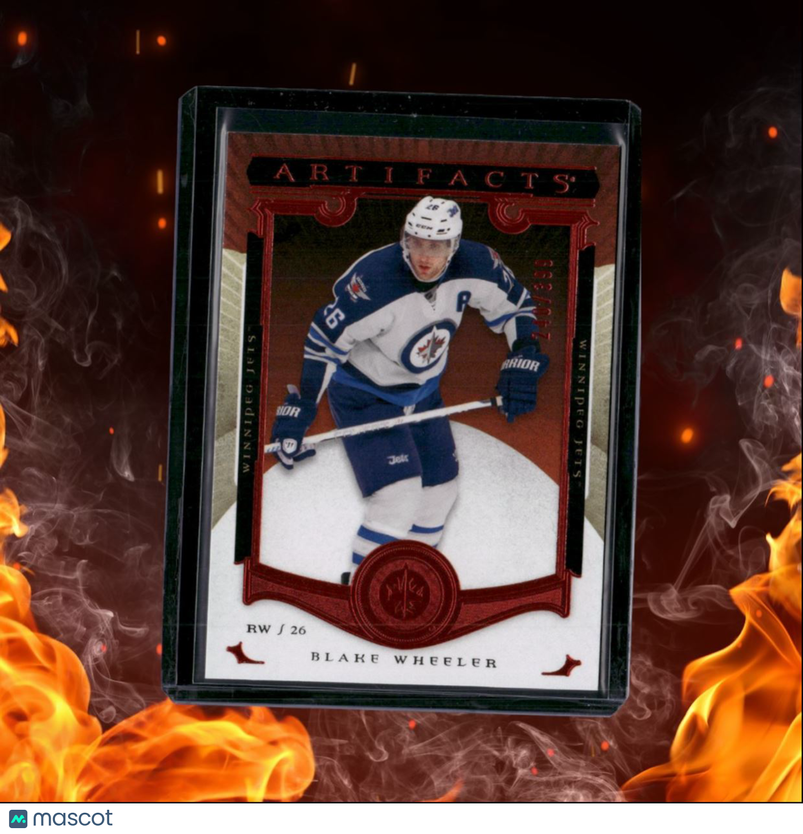 2015-16 Upper Deck Artifacts Blake Wheeler Ruby 240/399 #110