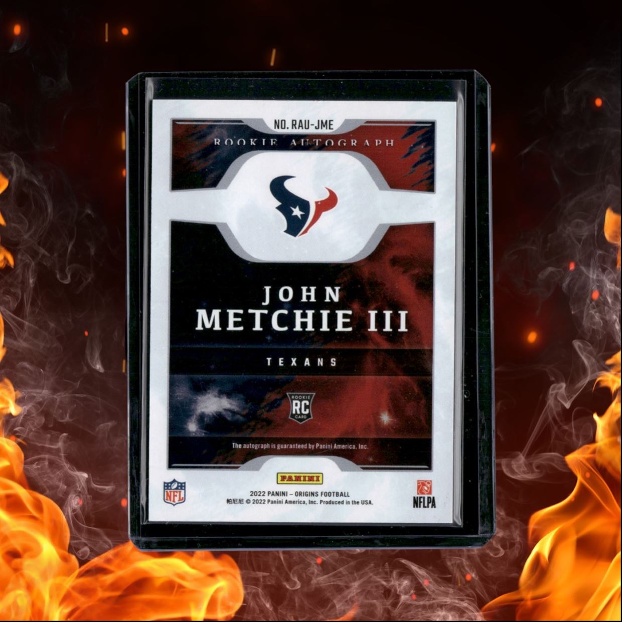 2022 Panini Origins John Metchie III Red Rookie Auto 74/99 #RAU-JME