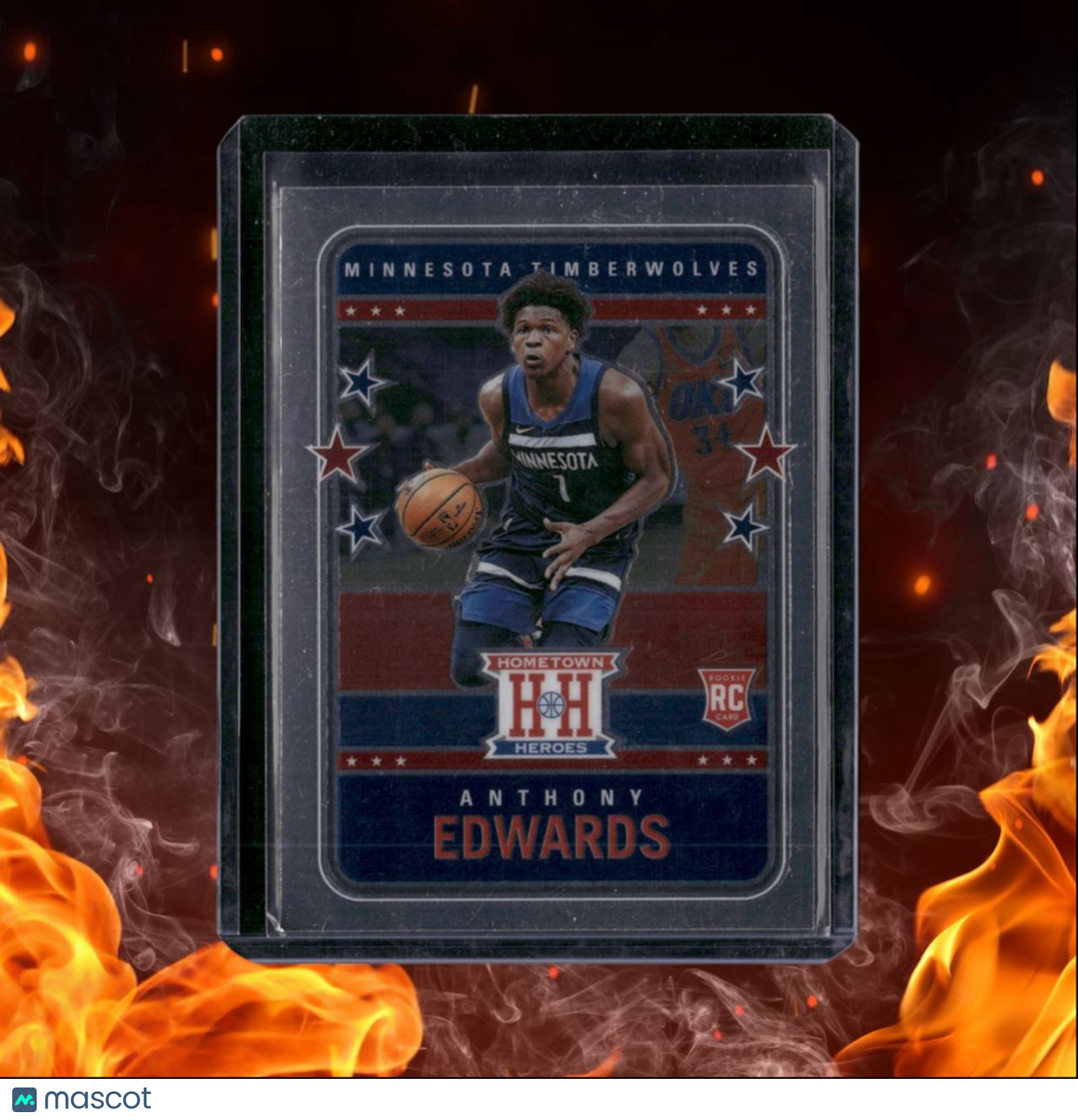 2020-21 Panini Chronicles Anthony Edwards Hometown Heroes Rookie #546