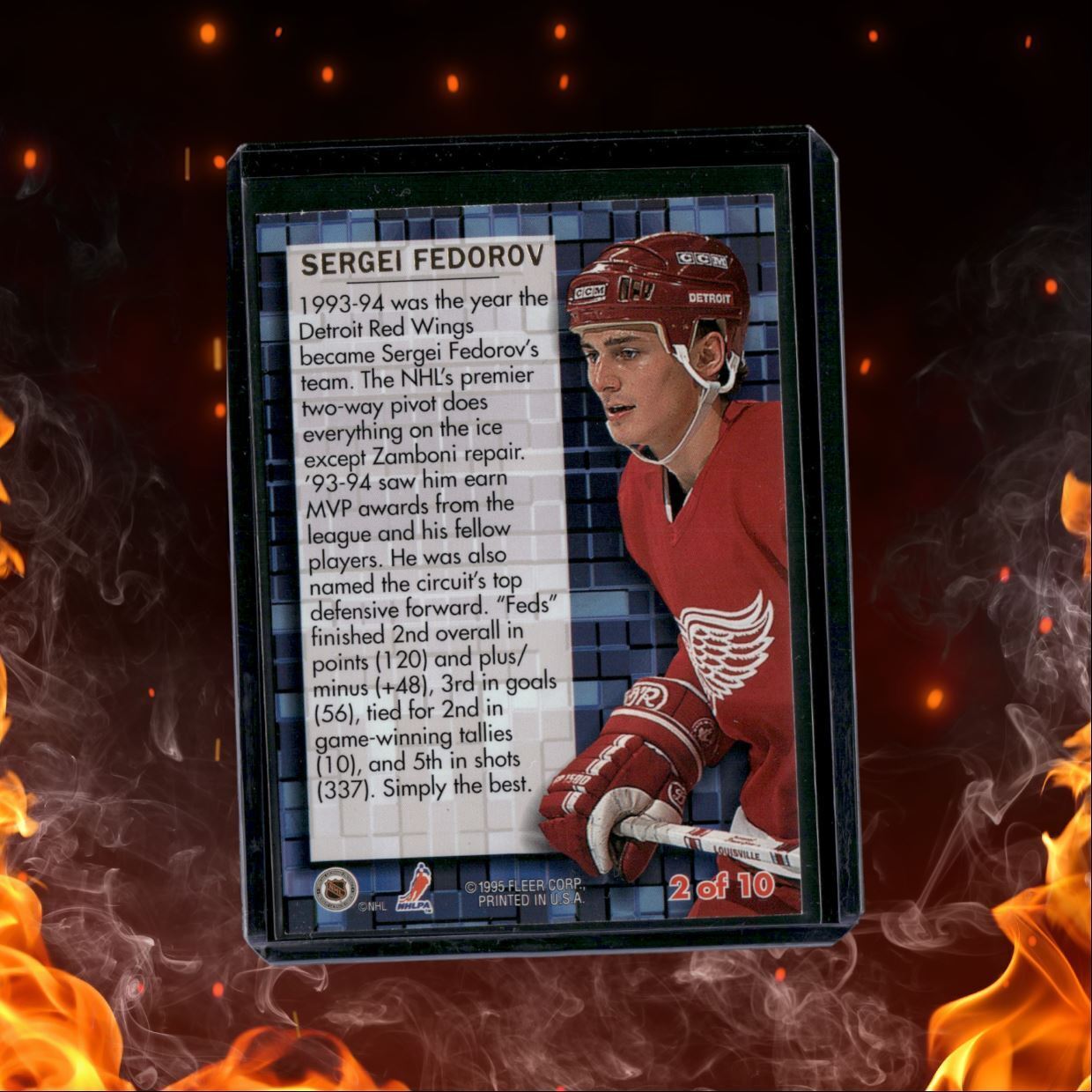 1994-95 Fleer Ultra Sergei Fedorov Premier Pivot #2