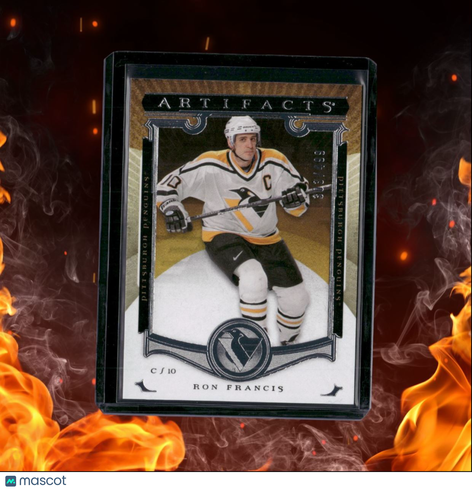 2015-16 Upper Deck Artifacts Ron Francis Silver 303/499 #156