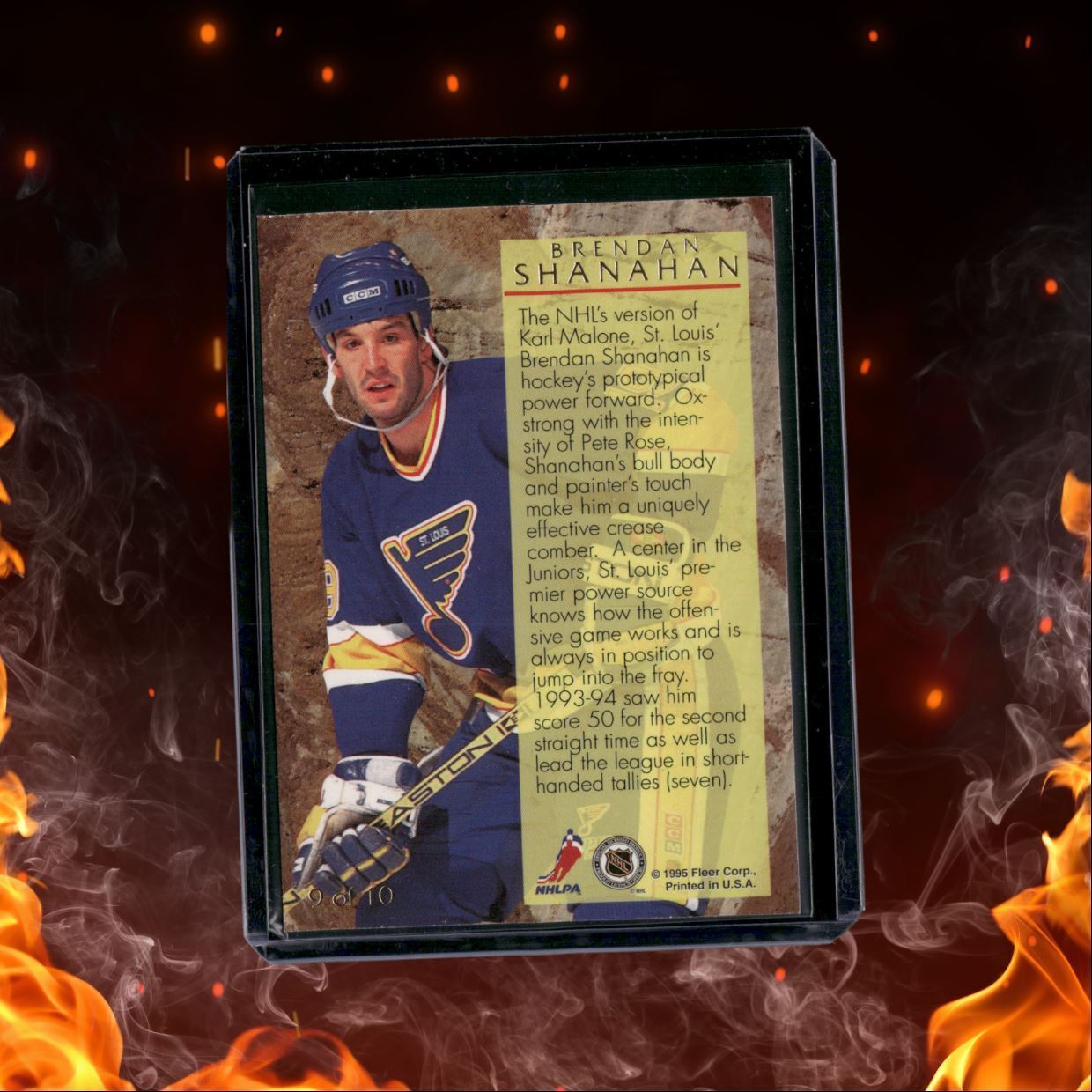 1994-95 Fleer Ultra Brendan Shanahan Red Light Speicals #9