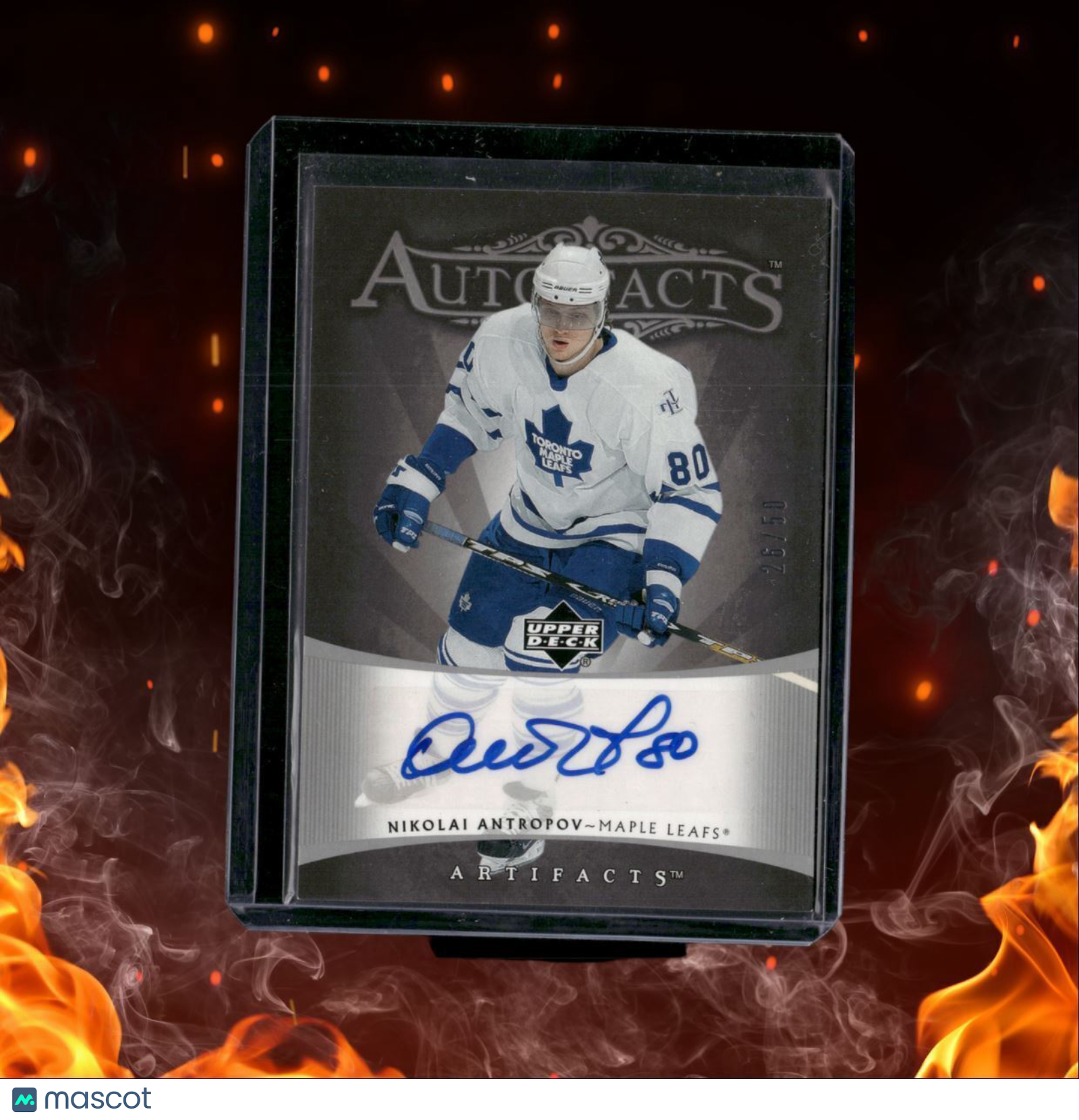2005-06 Upper Deck Artifacts Nikolai Antropov Autofacts #AF-NA