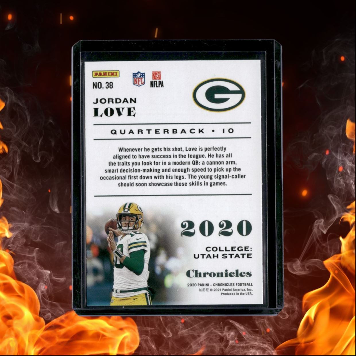 2020 Panini Chronicles Jordan Love Rookie #38