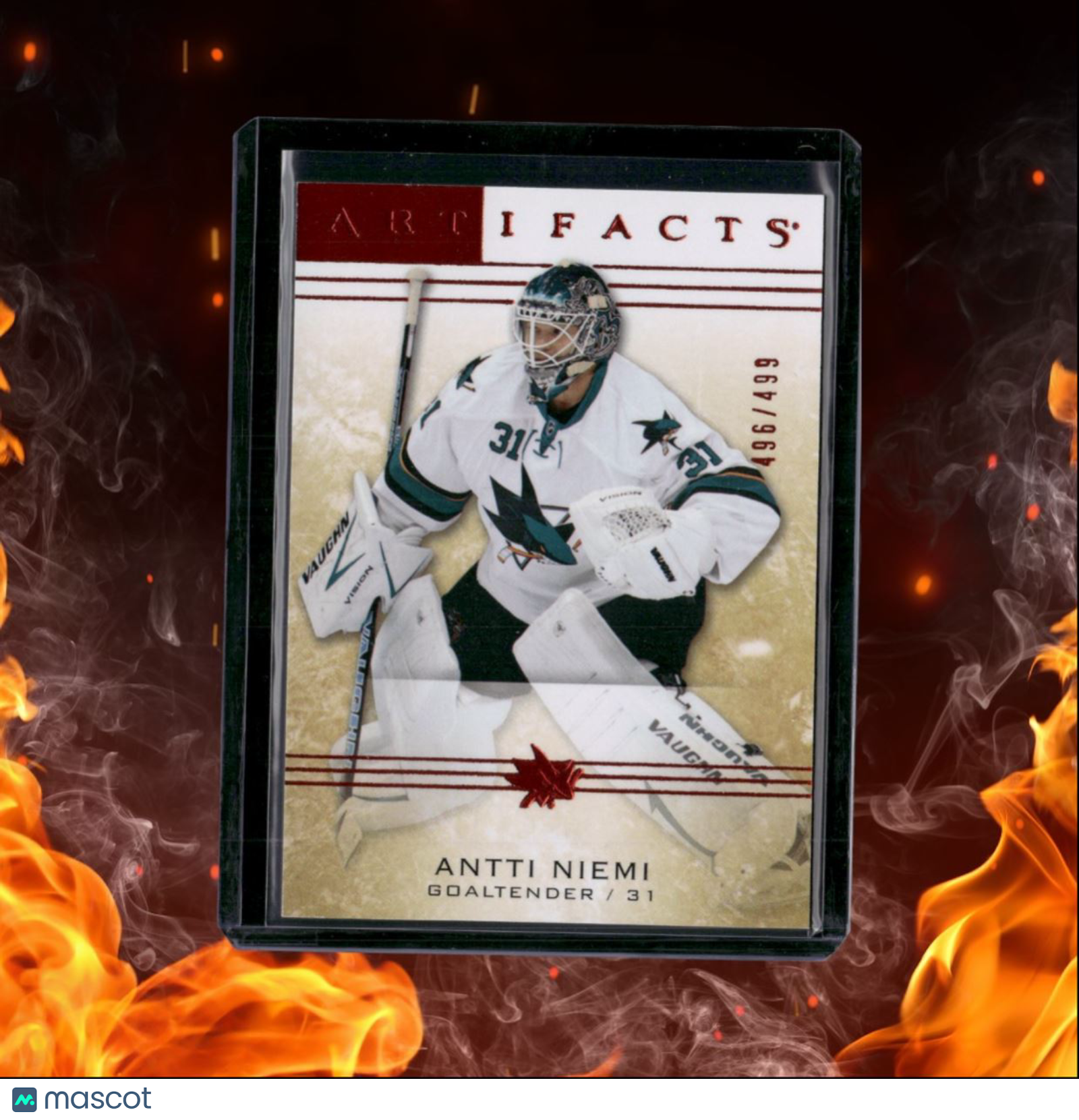2014-15 Upper Deck Artifacts Antti Niemi Ruby 496/499 #103