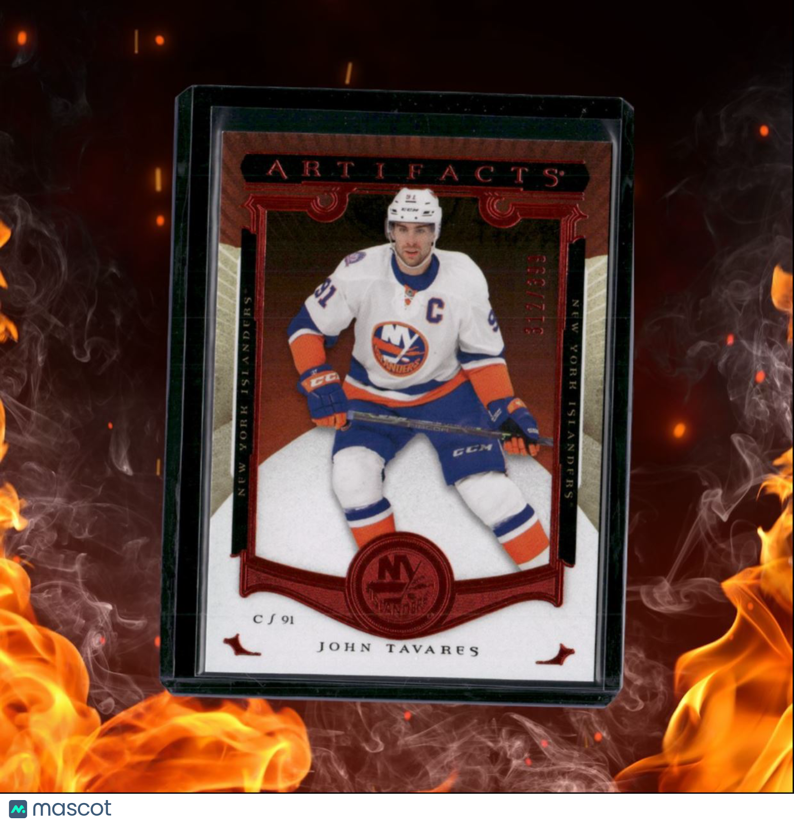 2015-16 Upper Deck Artifacts John Tavares Ruby 312/399 #113