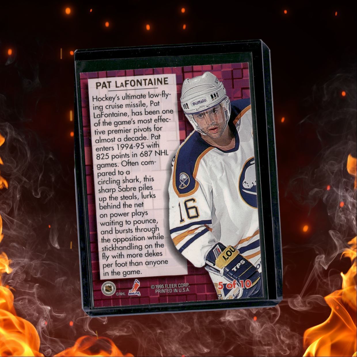 1994-95 Fleer Ultra Pat Lafontaine Premier Pivot #5