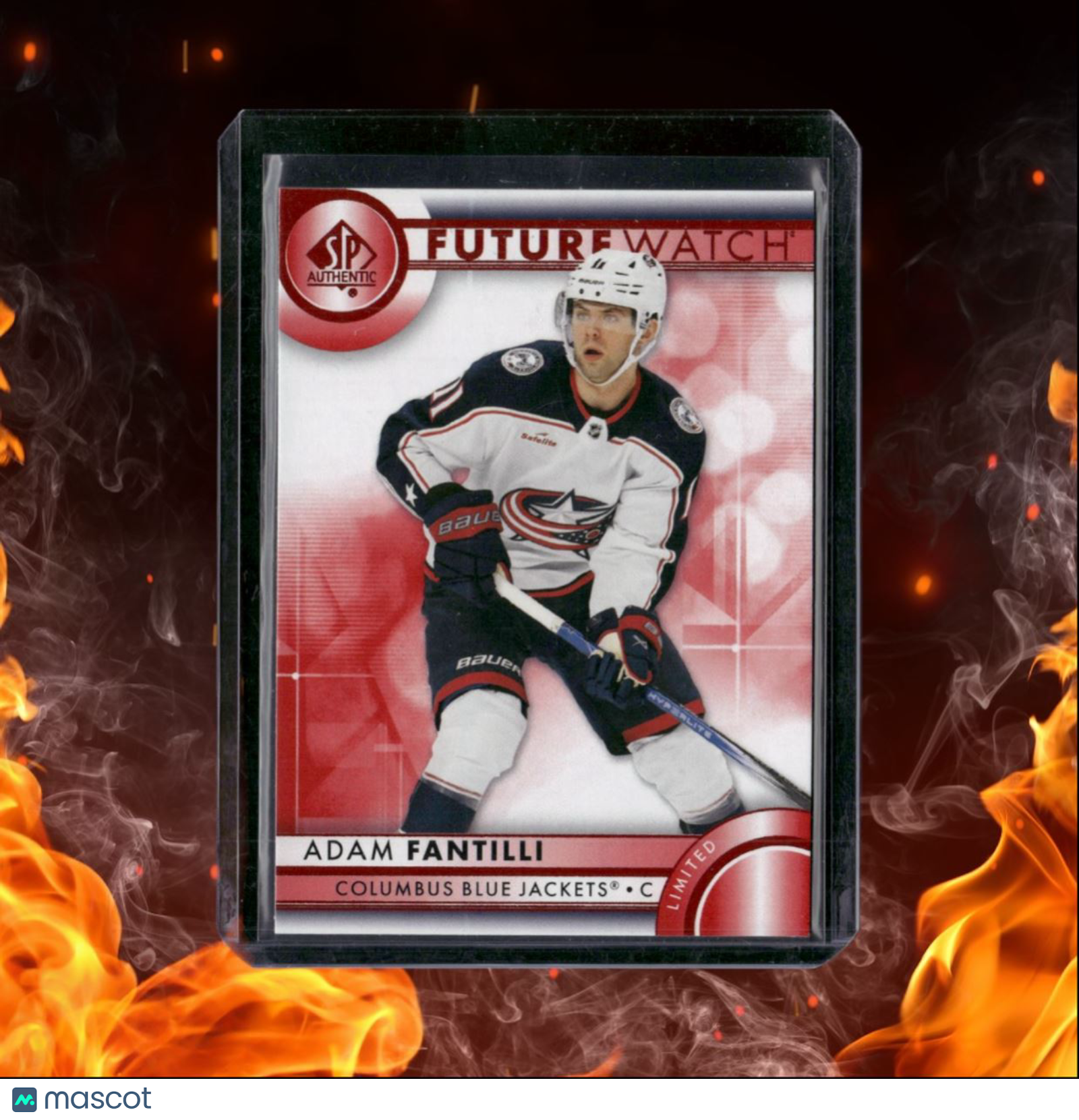2023-24 SP Authentic Adam Fantilli Future Watch Limited Red Rookie #106
