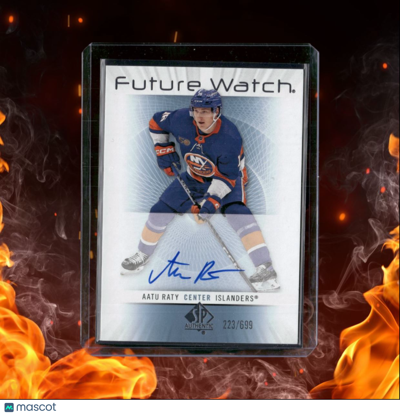 2022-23 SP Authentic Aatu Raty Retro Future Watch Rookie Auto 223/699 #RFWA-AA
