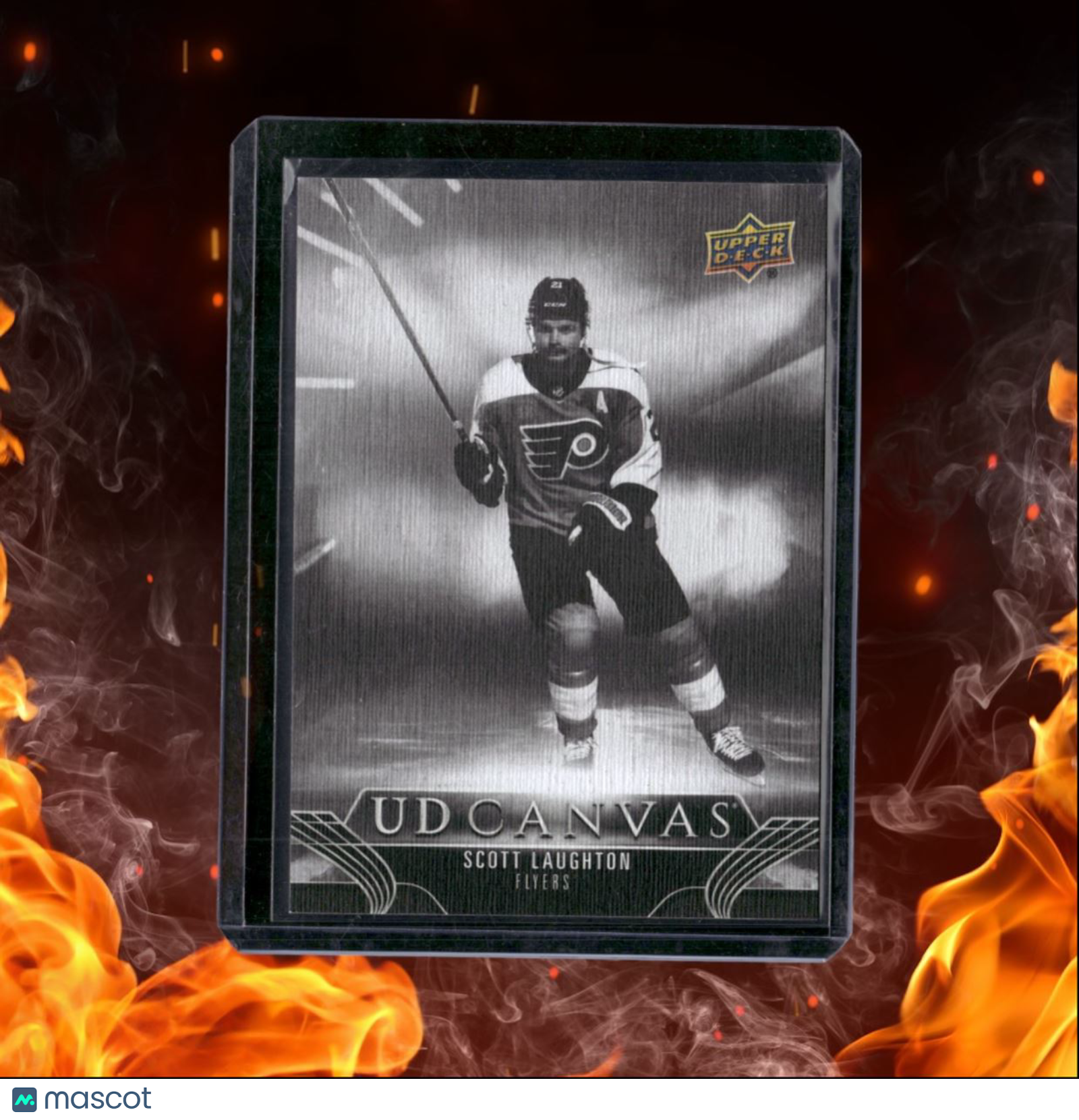 2023-24 Upper Deck Scott Laughton Legends Canvas Black & White #C338