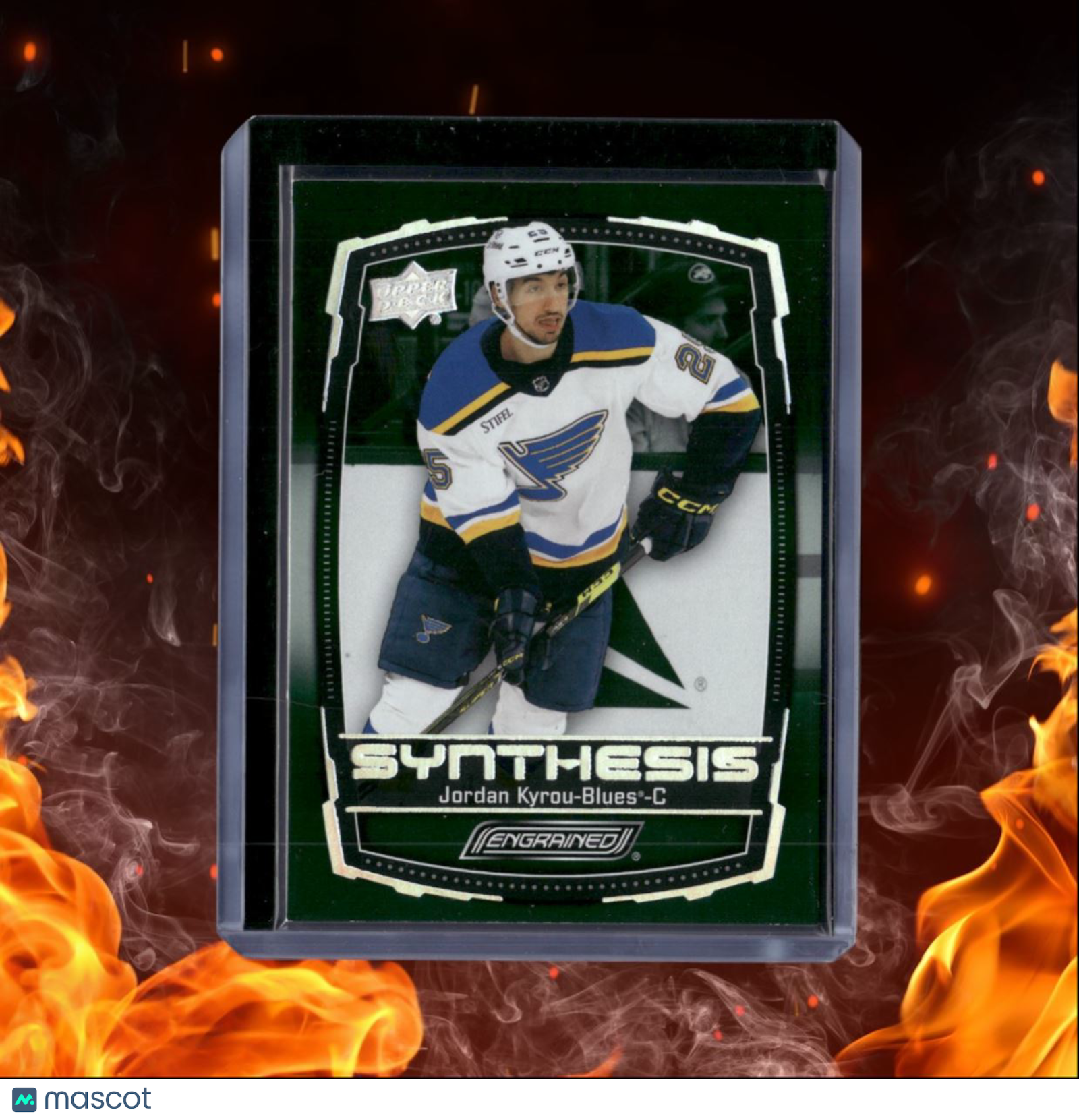 2023-24 Upper Deck Engrained Jordan Kyrou Synthesis Green #S-32
