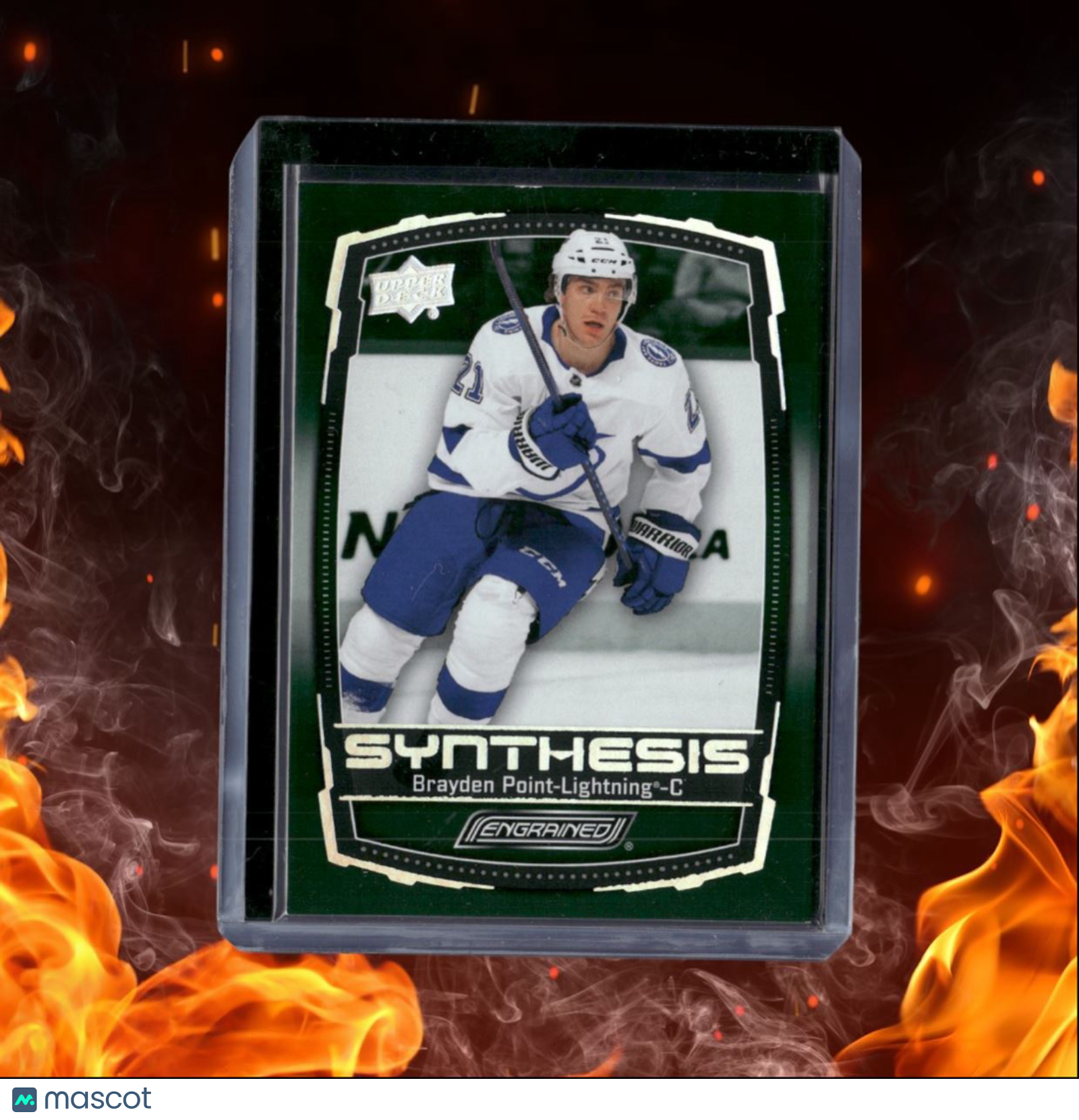 2023-24 Upper Deck Engrained Brayden Point Synthesis Green #S-12