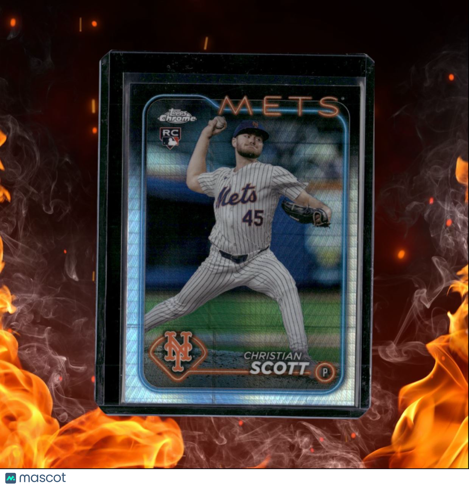 2024 Topps Chrome Update Christian Scott Hyper Refractor Rookie #USC161