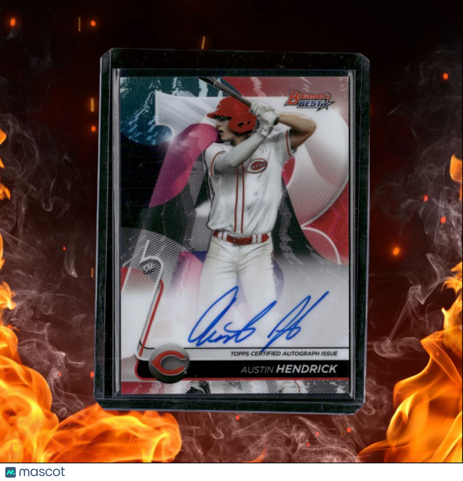 2020 Bowman's Best Austin Hendrick Prospect Best of 2020 Auto #B20-AH