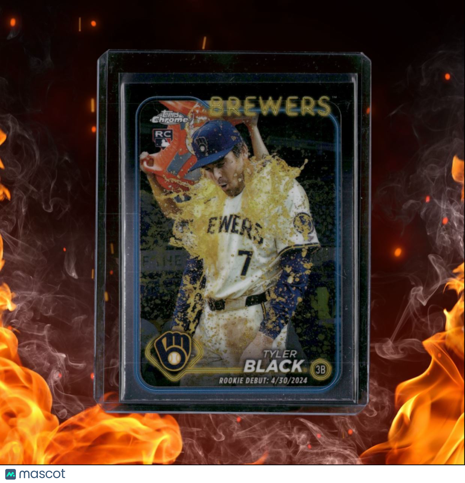2024 Topps Chrome Update Tyler Black Rookie #USC124