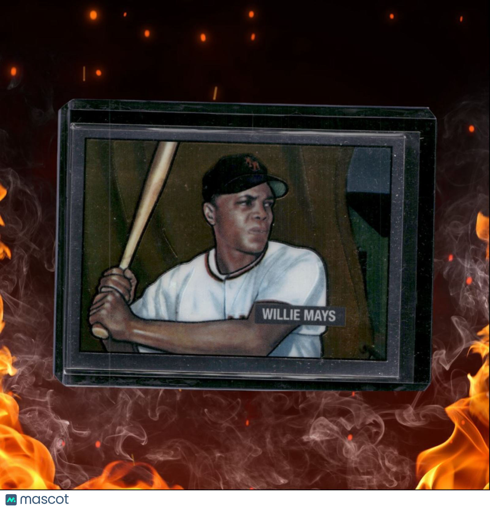 2001 Bowman Chrome Willie Mays Picture Cards Reprint #305