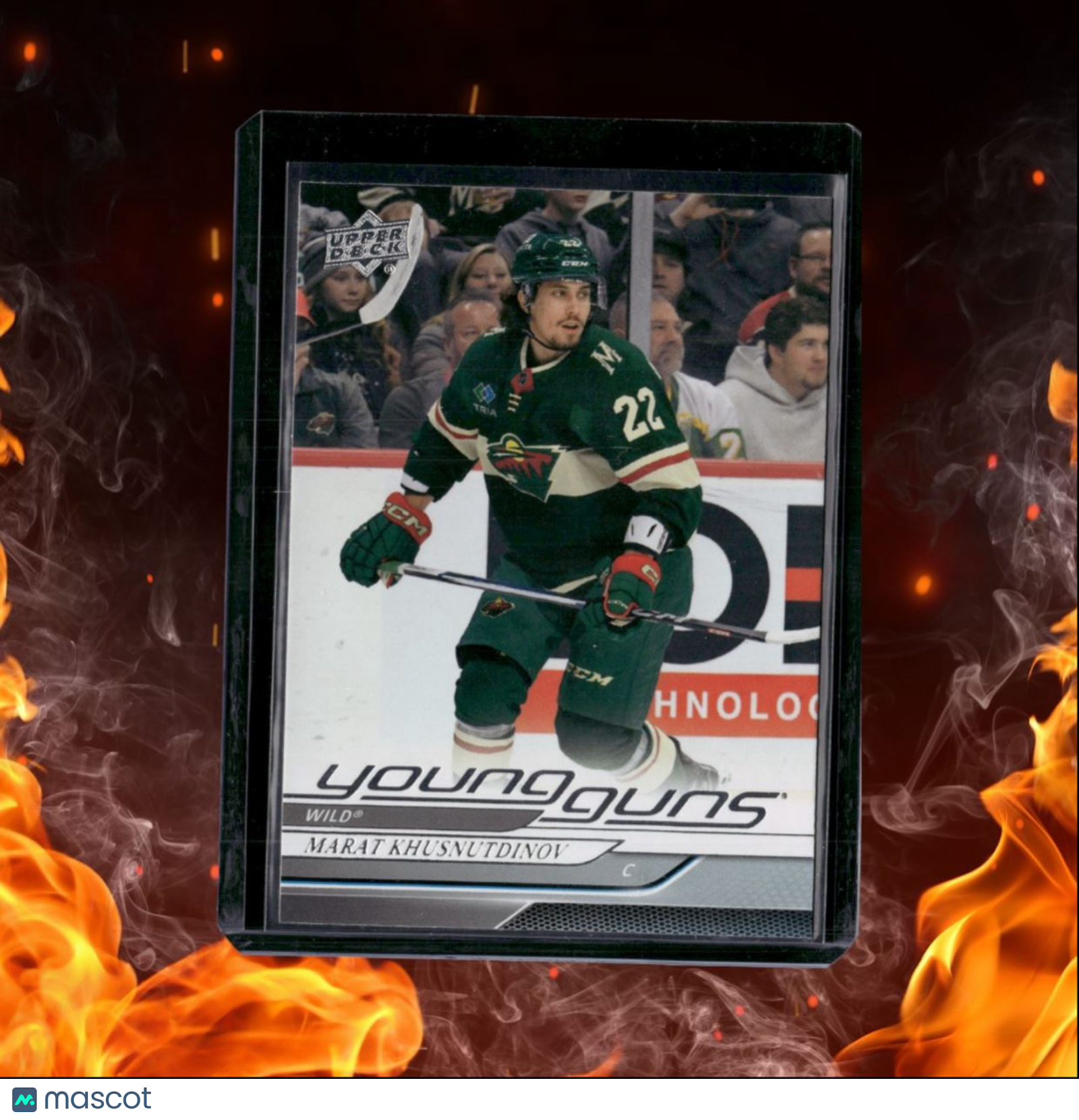 2024-25 Upper Deck Marat Khusnutdinov Young Guns Rookie #243