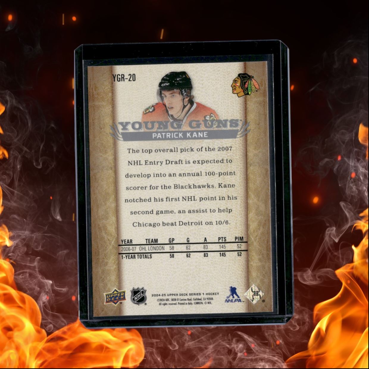 2024-25 Upper Deck Patrick Kane Young Guns Renewed (B) #YGR-20