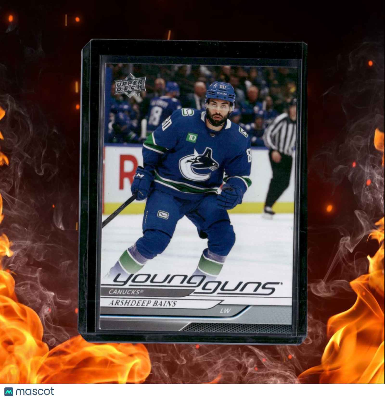 2024-25 Upper Deck Arshdeep Bains Young Guns (B) Rookie #231