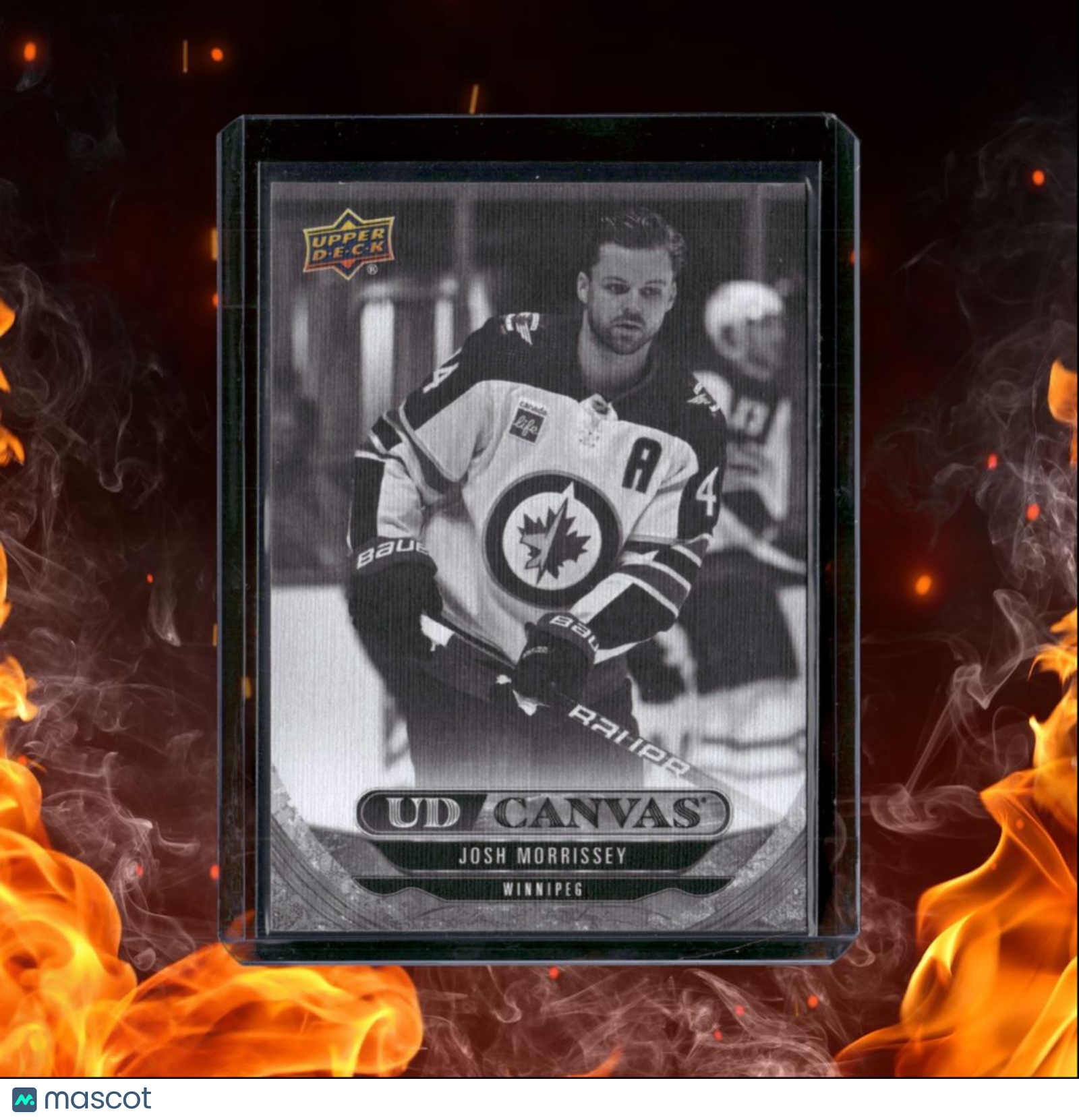 2024-25 Upper Deck Josh Morrissey Black & White Canvas #C-8