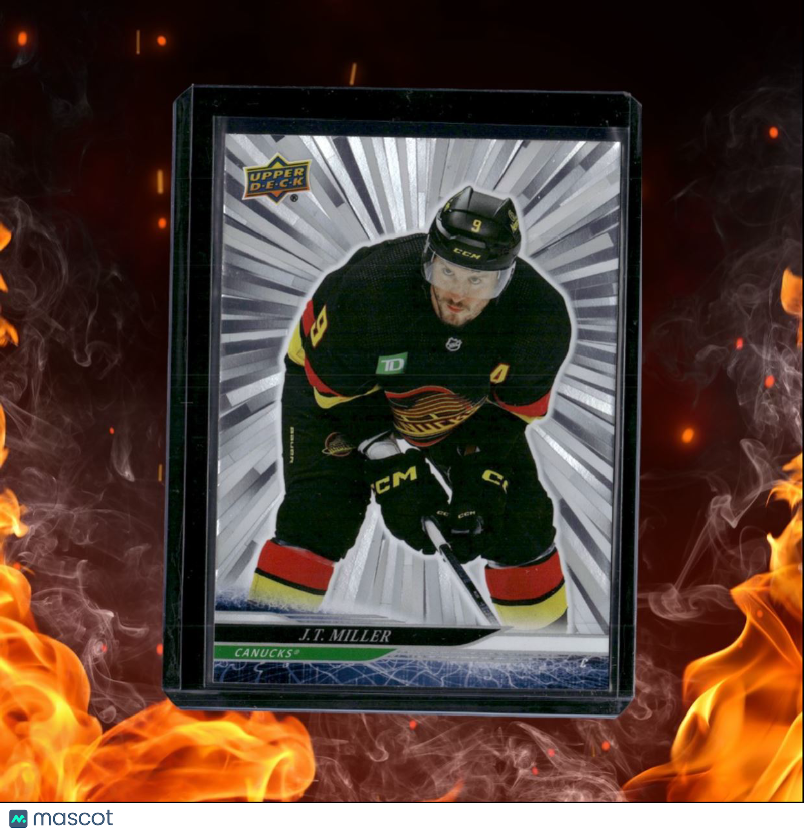 2024-25 Upper Deck J.T. Miller Outburst Silver #178