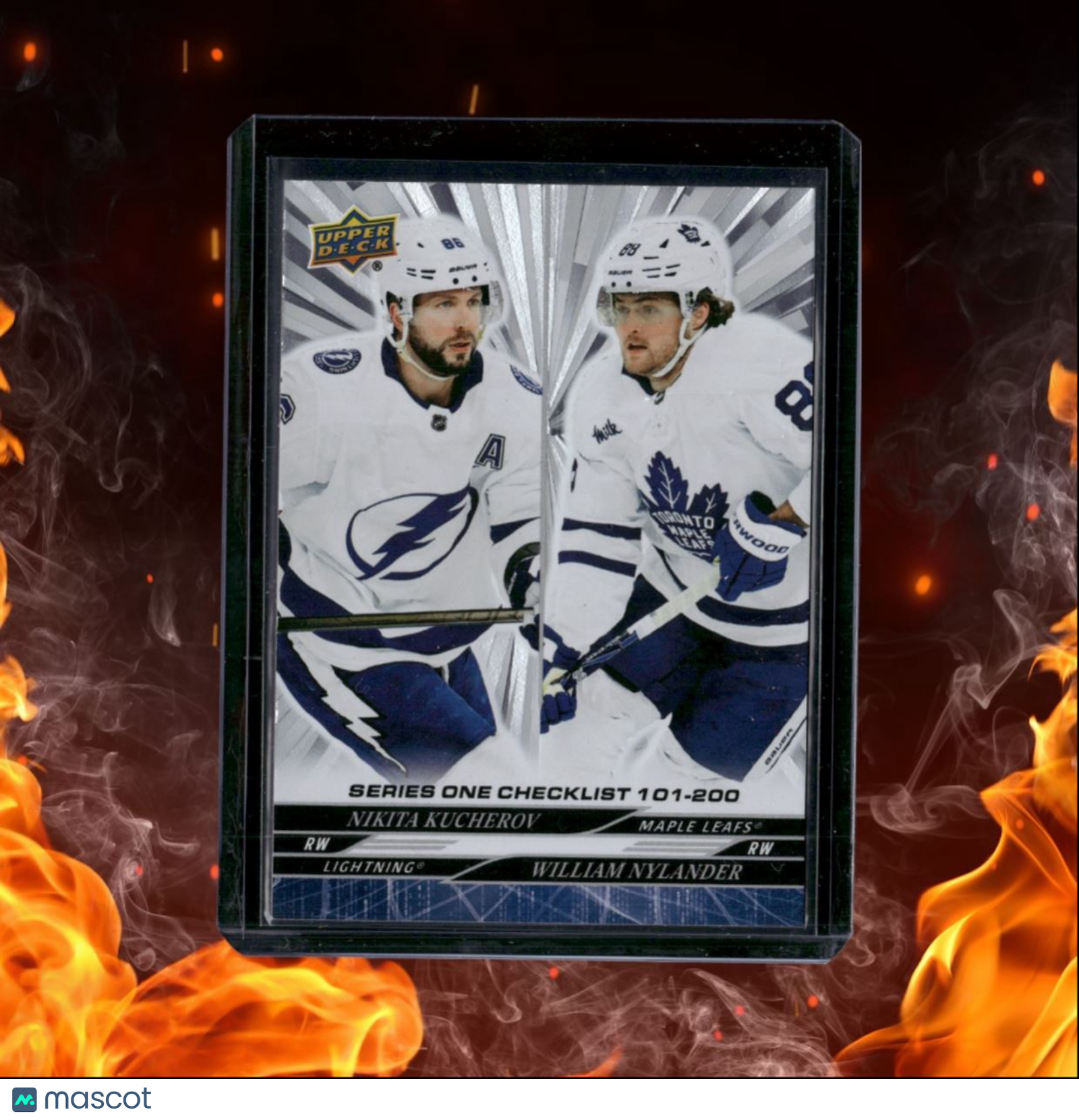 2024-25 Upper Deck Nikita Kucherov / William Nylander Outburst Silver CL #200