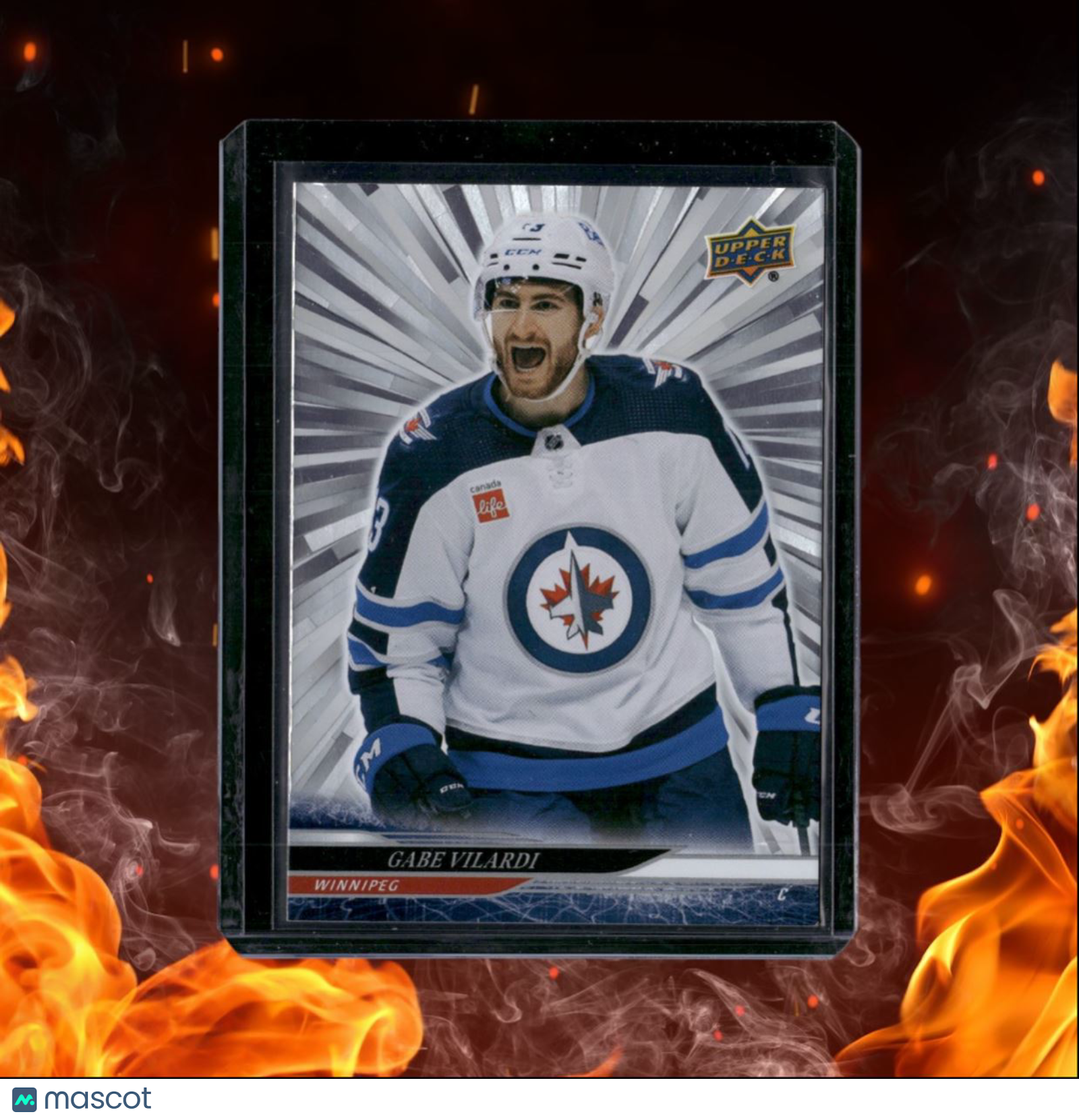 2024-25 Upper Deck Gabe Vilardi Outburst Silver #195