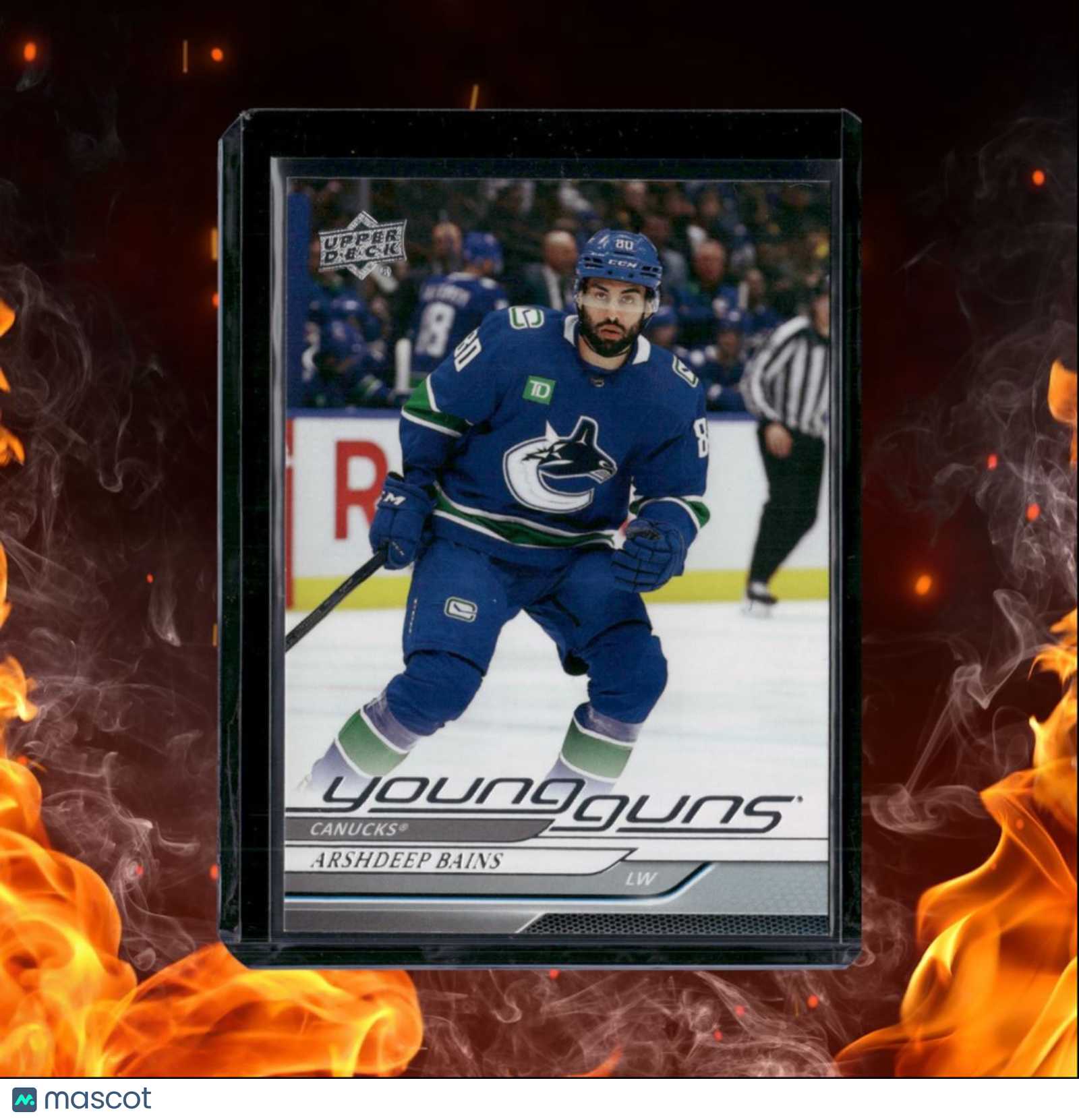 2024-25 Upper Deck Arshdeep Bains Young Guns (A) Rookie #231