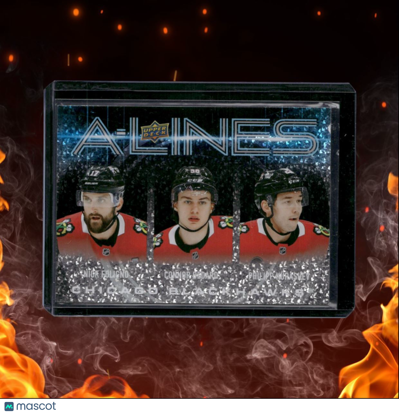 2024-25 Upper Deck Foligno / Connor Bedard / Kurashev A-Lines Speckle #AL-7