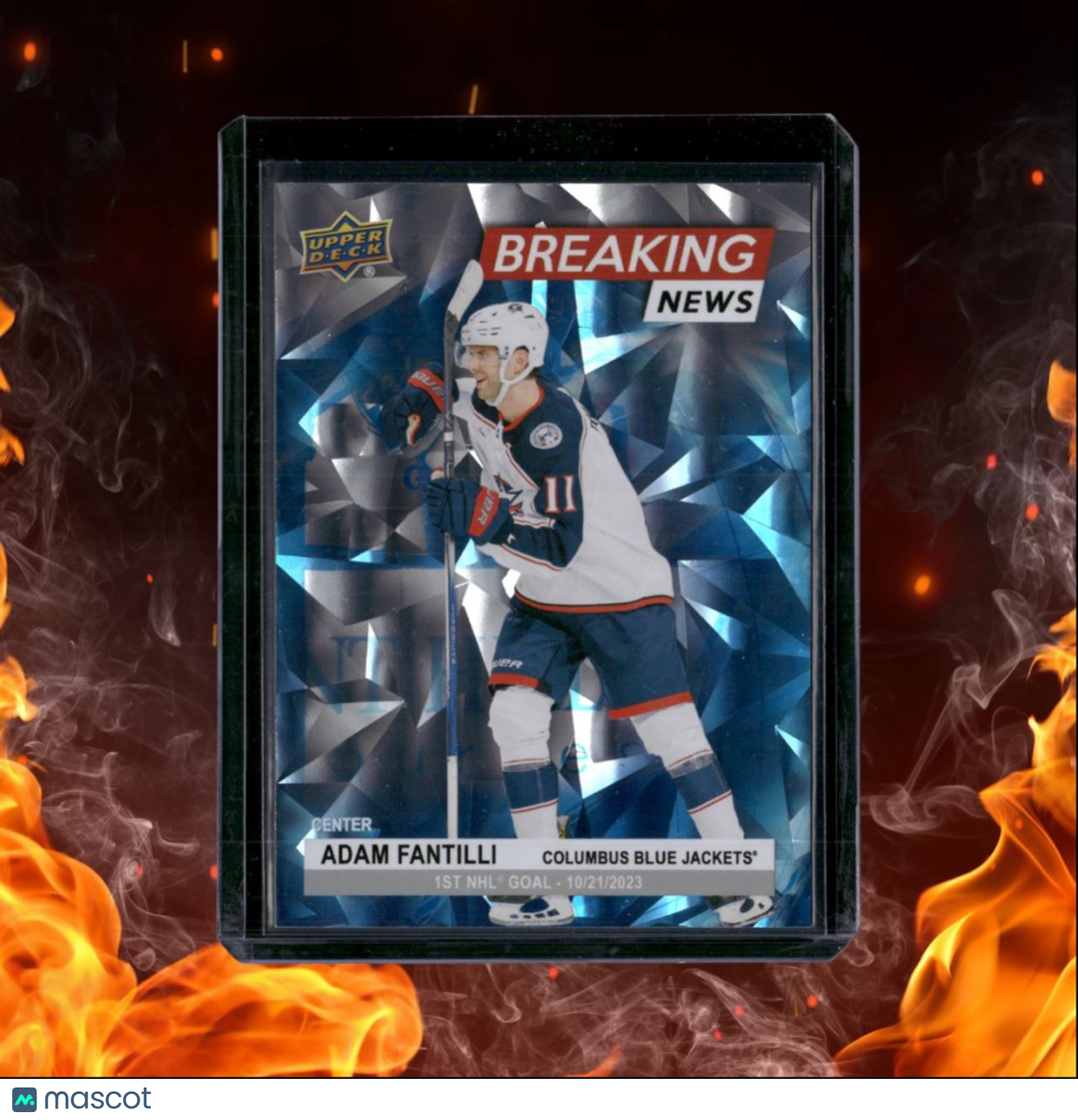 2024-25 Upper Deck Adam Fantilli Breaking News (D) #BN-26