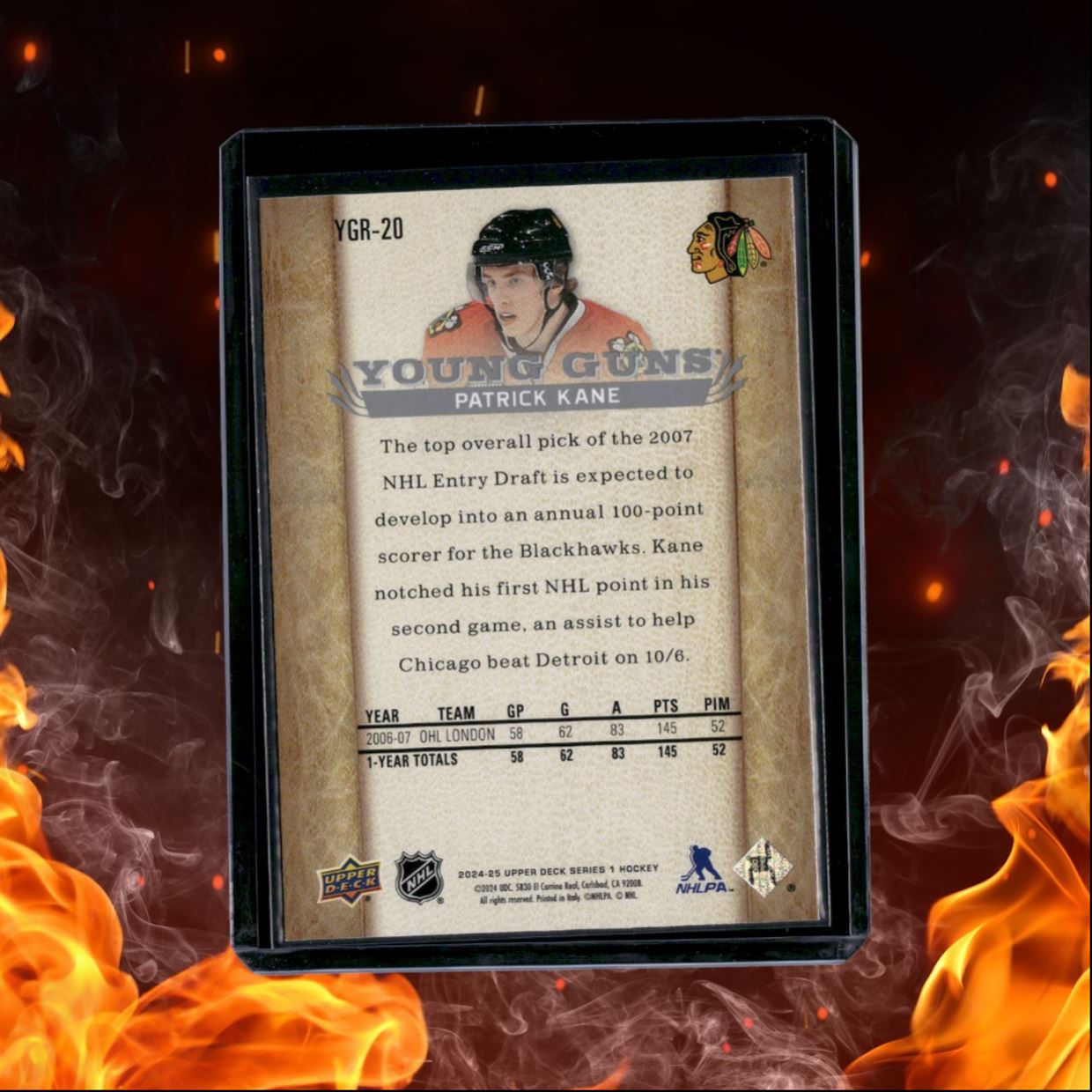 2024-25 Upper Deck Patrick Kane Young Guns Renewed (A) #YGR-20