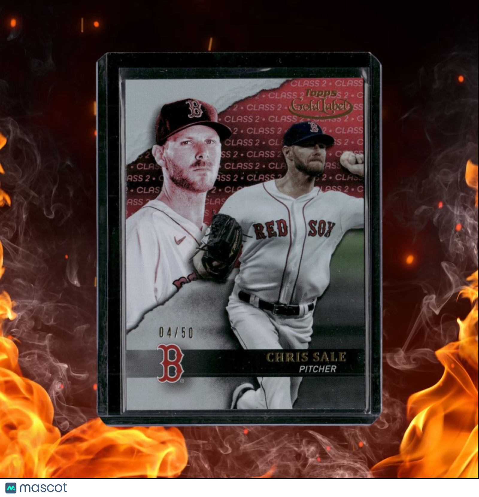 2020 Topps Gold Label Chris Sale Class 2 Gold 04/50 #12