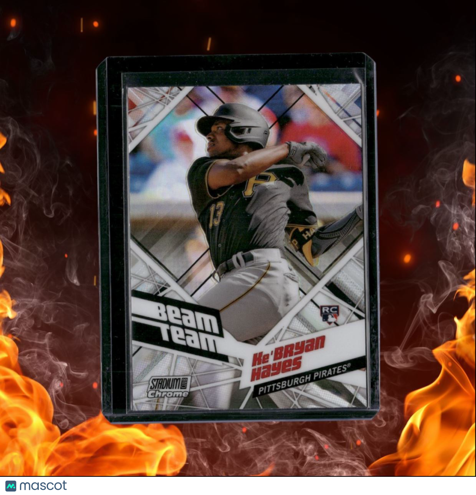 2021 Topps Stadium Club Chrome Ke'Bryan Hayes Beam Team Rookie #BTC-21