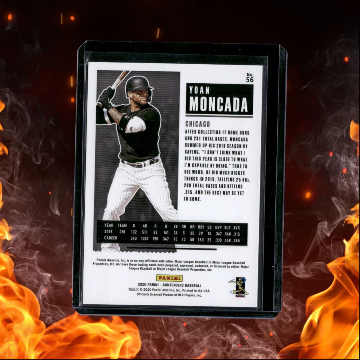 2020 Panini Contenders Yoan Moncada Draft Ticket Green 153/299 #56