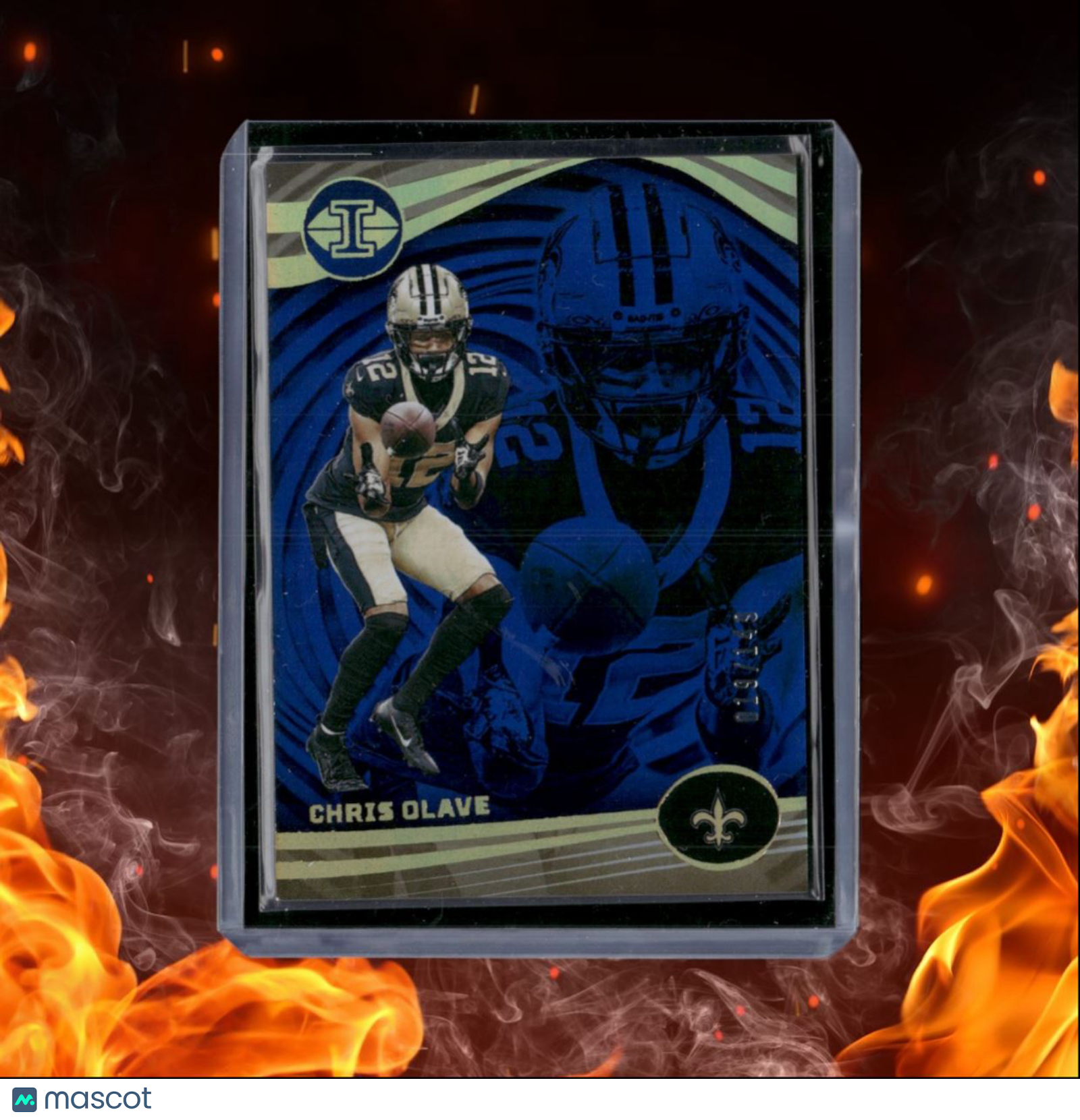 2023 Panini Illusions Chris Olave Blue 019/149 #79