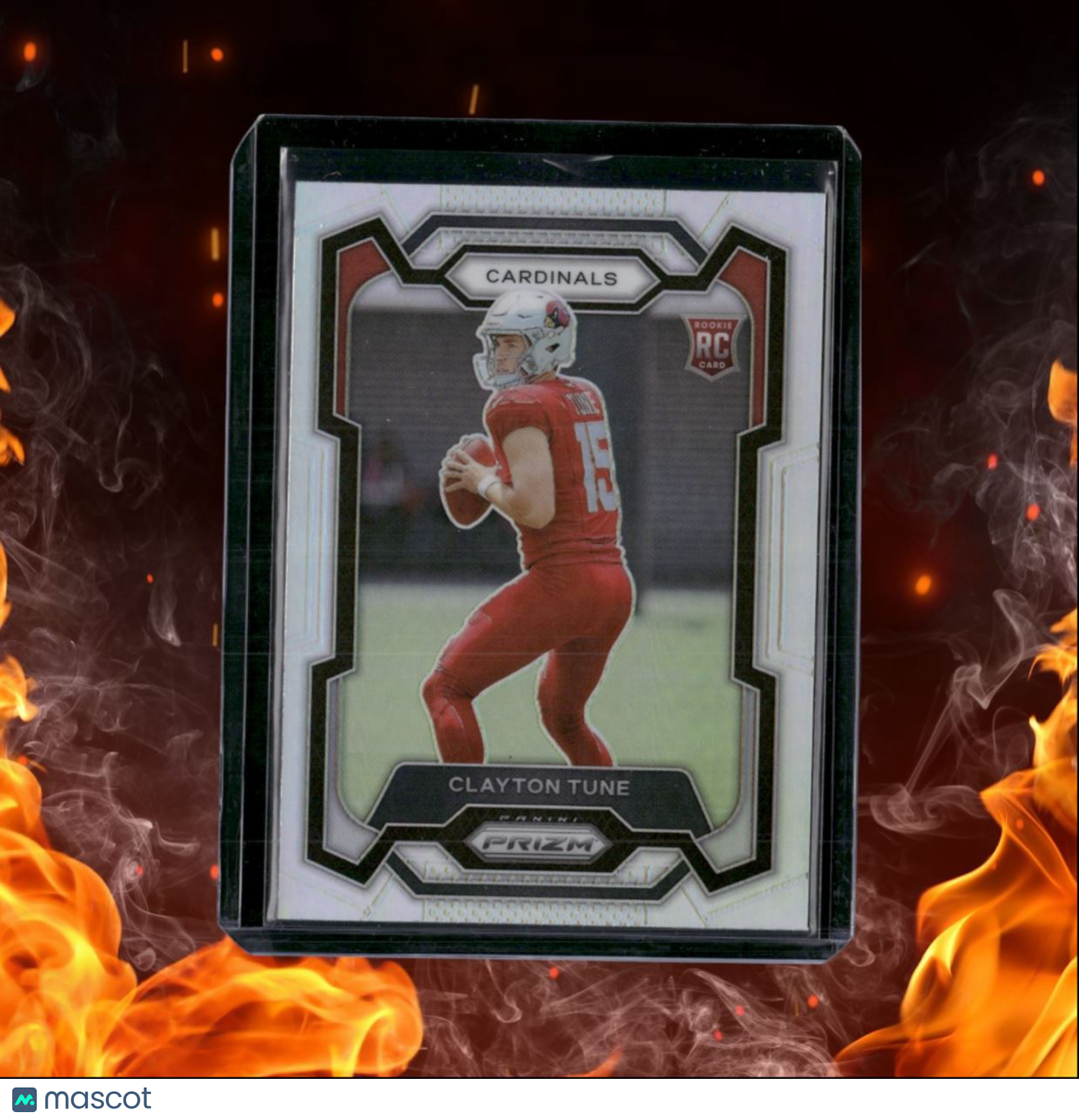 2023 Panini Prizm Clayton Tune Silver Prizm Rookie #302