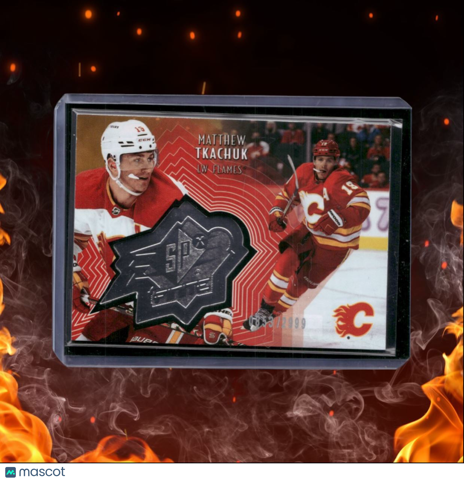 2021-22 Upper Deck Matthew Tkachuk SPx Finite 0853/2999 #SF-8