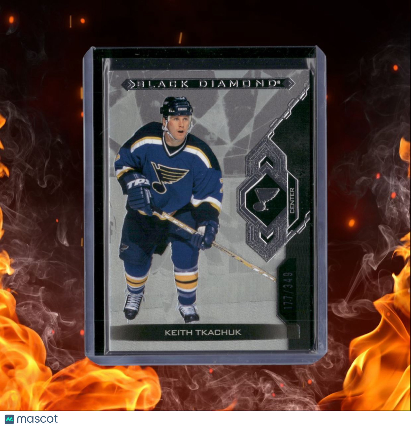 2022-23 Upper Deck Black Diamond Keith Tkachuk Legends 177/349 #BDB-KT