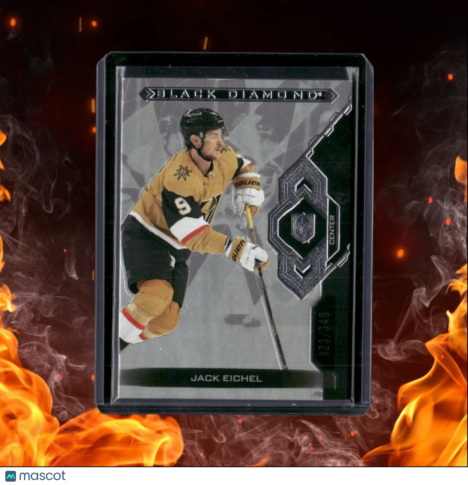 2022-23 Upper Deck Black Diamond Jack Eichel 123/349 #BDB-EI