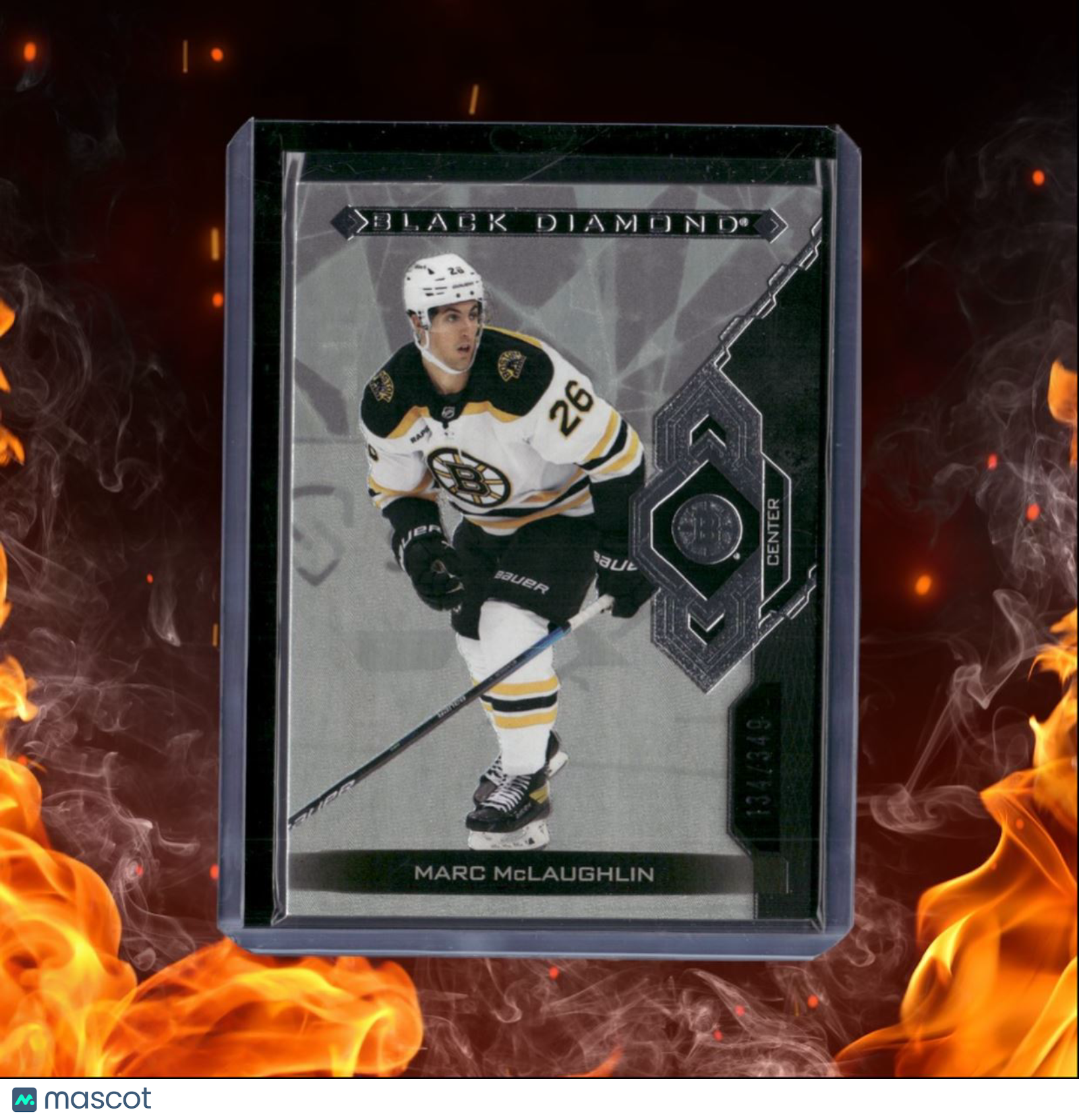 2022-23 Upper Deck Black Diamond Marc McLaughlin Rookie 134/349 #BDB-LA